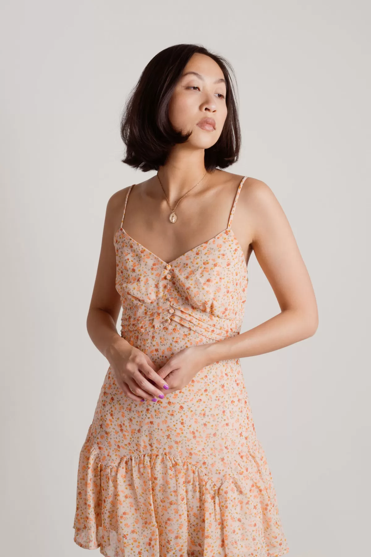 Tobi Feeling So Pretty Floral A-line Mini Dress - * Honeymoon Outfits | Graduation Outfits