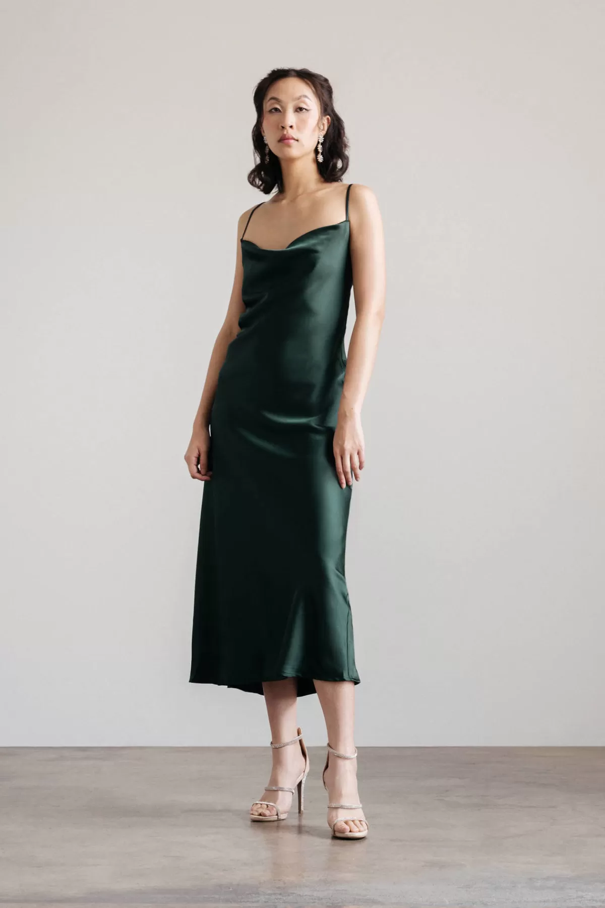 Tobi Finding Time Cowl Neck Slip Maxi Dress - * Satin Bridesmaid Dresses | Mother Of The Bride Groom Dresses