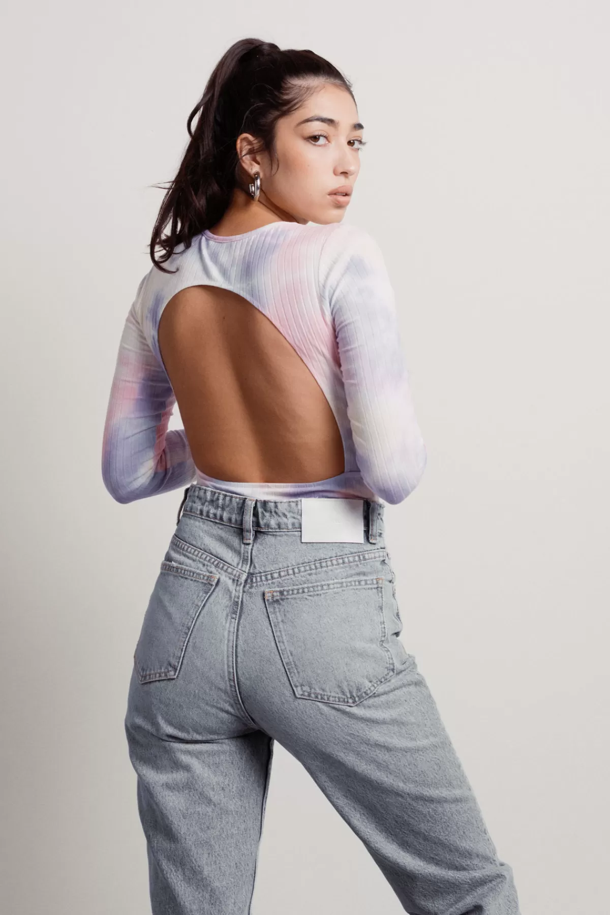 Tobi Float Away Tie Dye Bodysuit - * Backless Tops | Bodysuits