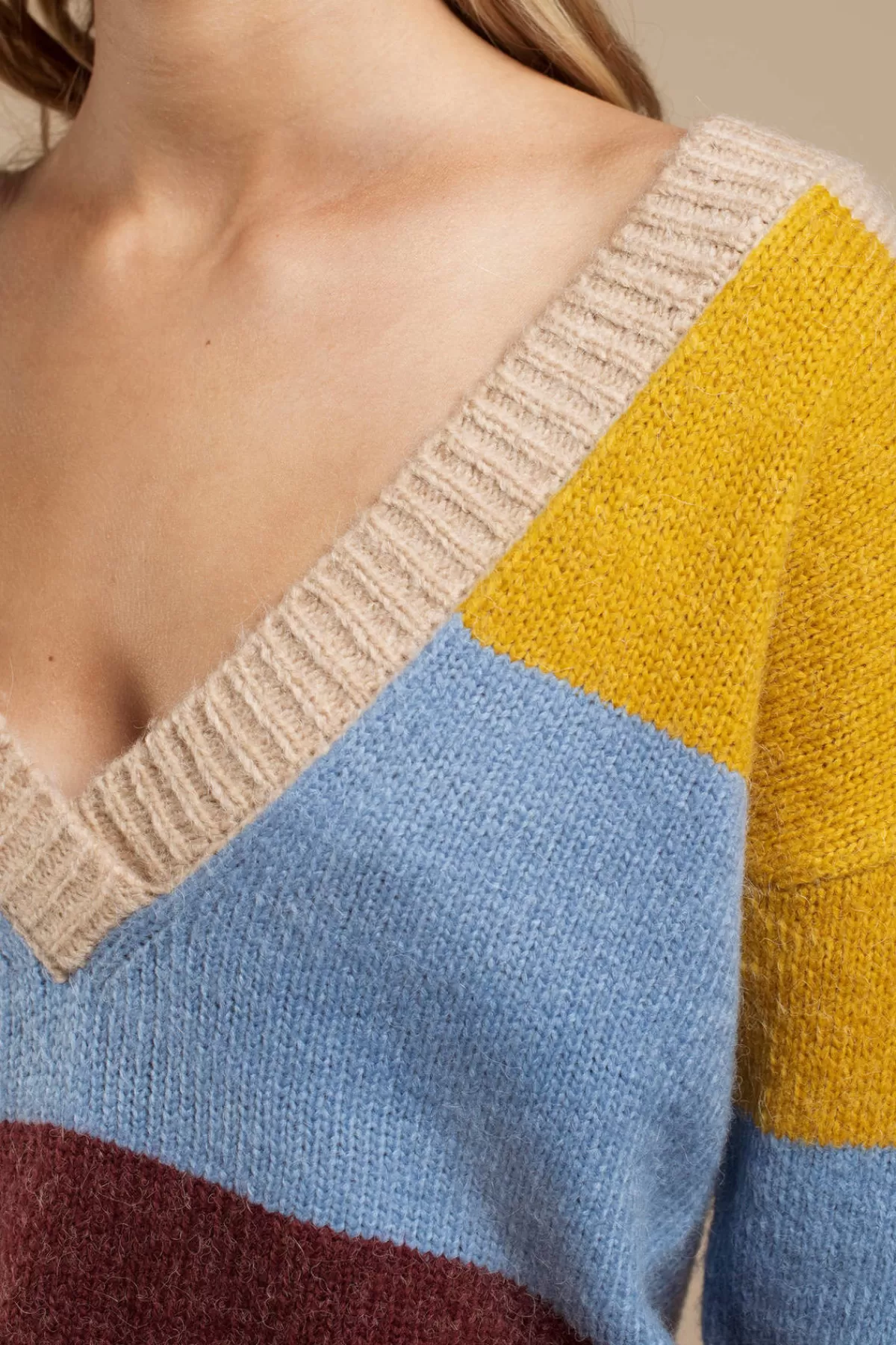 Tobi For Love And Lemons Wellesley Stripe Sweater - * Sweaters & Cardigans