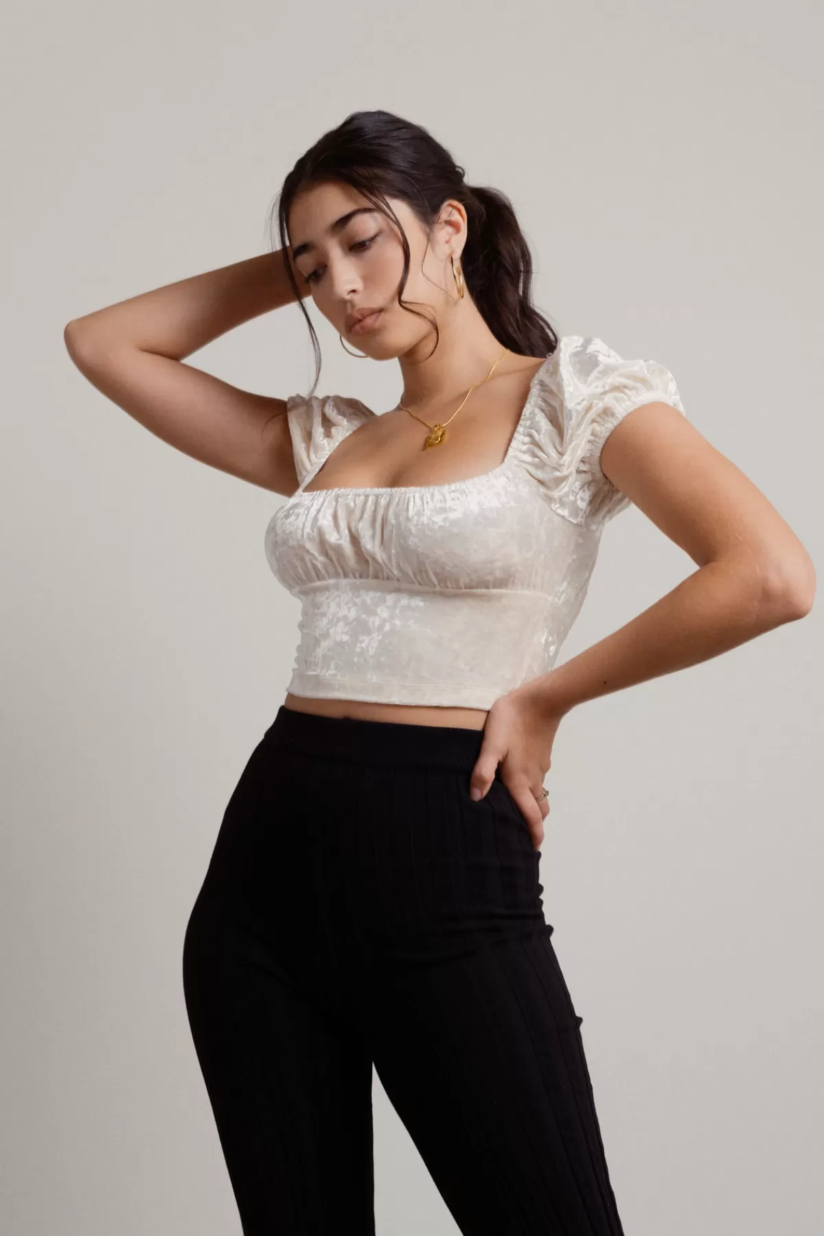 Tobi Forget It All Crop Top - * New Years Eve Outfits | Puff Sleeve Tops