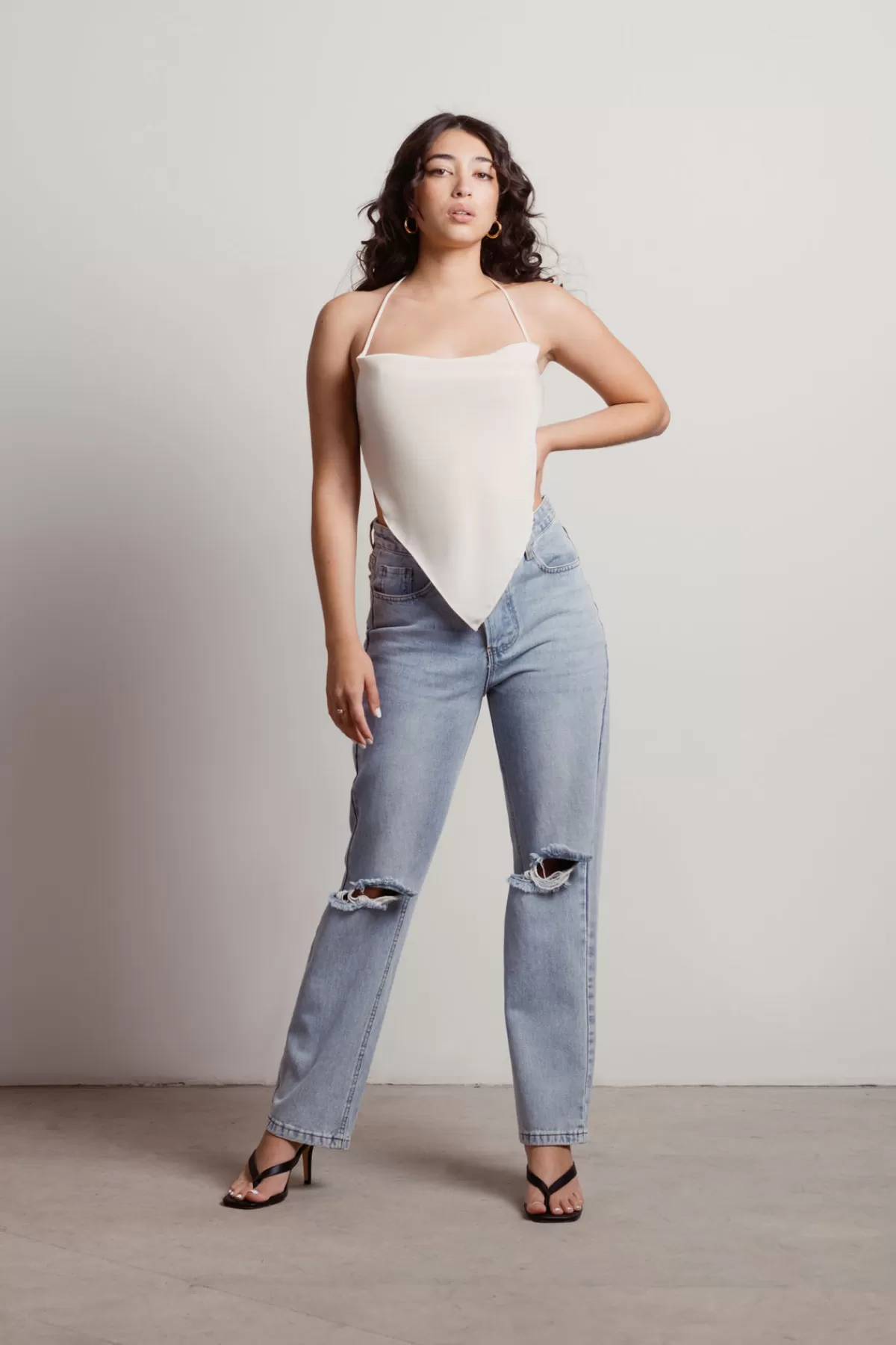 Tobi Future Feels Satin Crop Top - * Valentines Day Outfits | Backless Tops