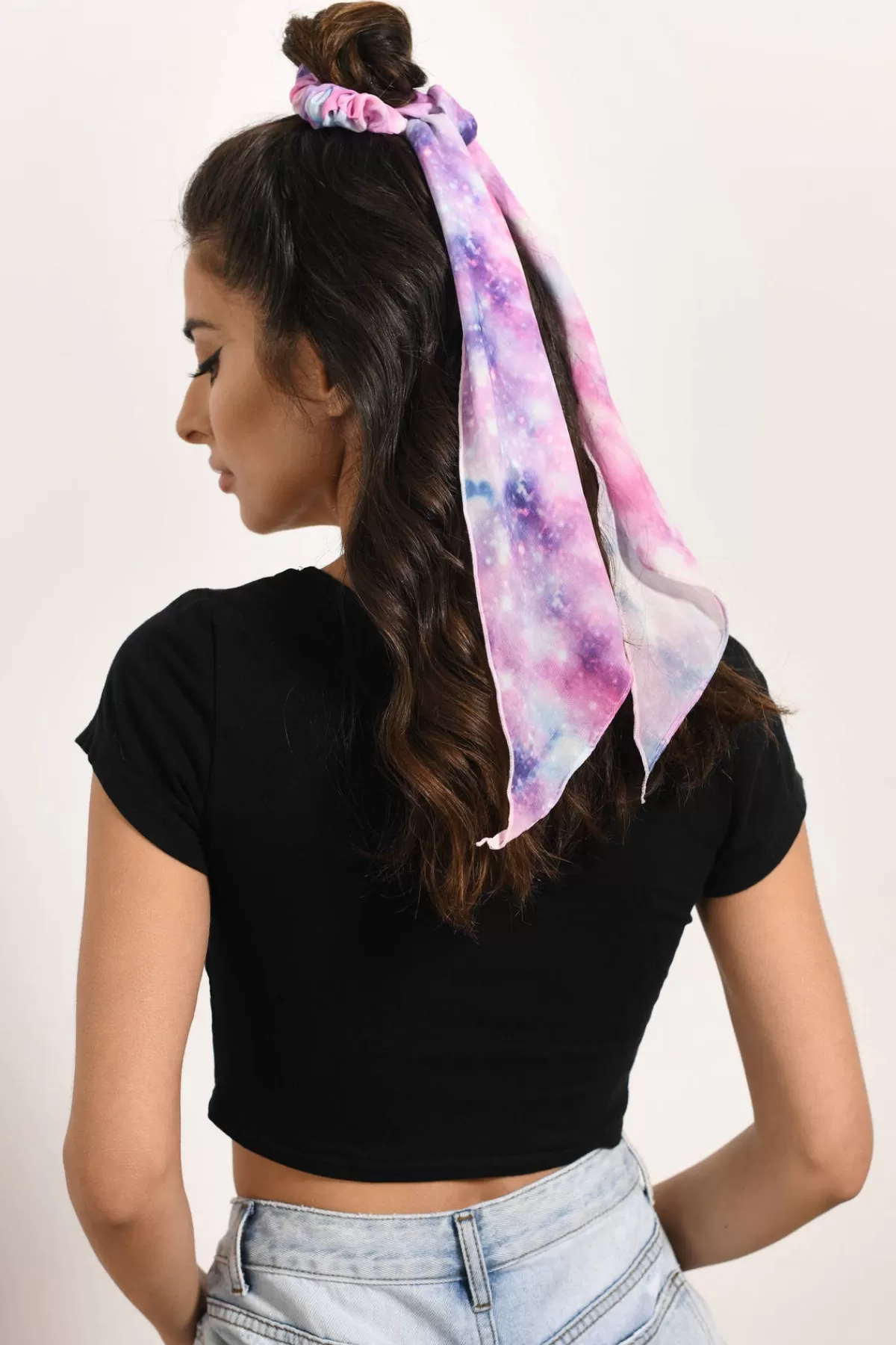 Tobi Galaxy Hair Wrap Scrunchie - * Hats & Headwear