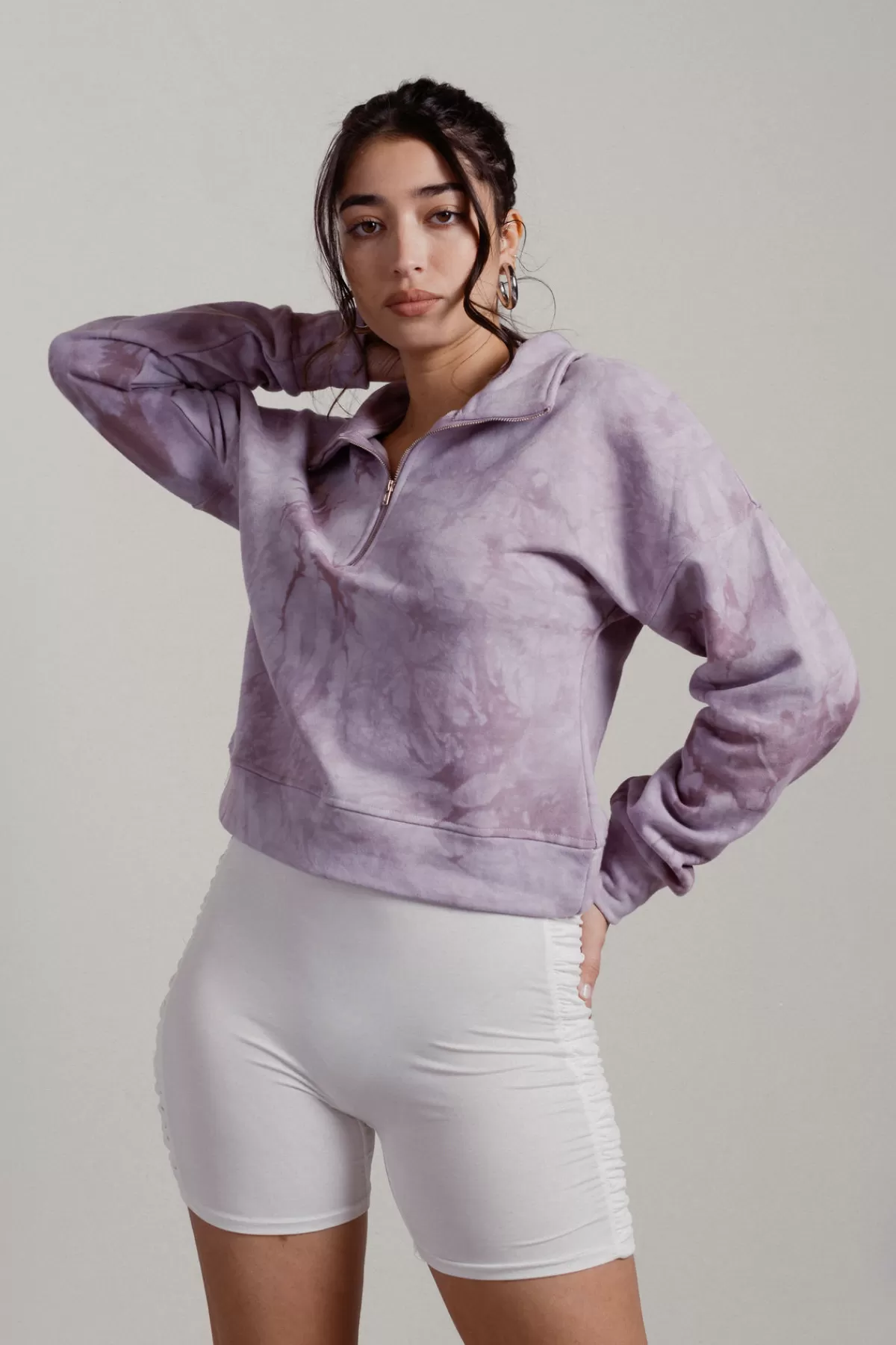 Tobi Grape Slushie Tie Dye Sweatshirt - * Hoodies & Sweatshirts