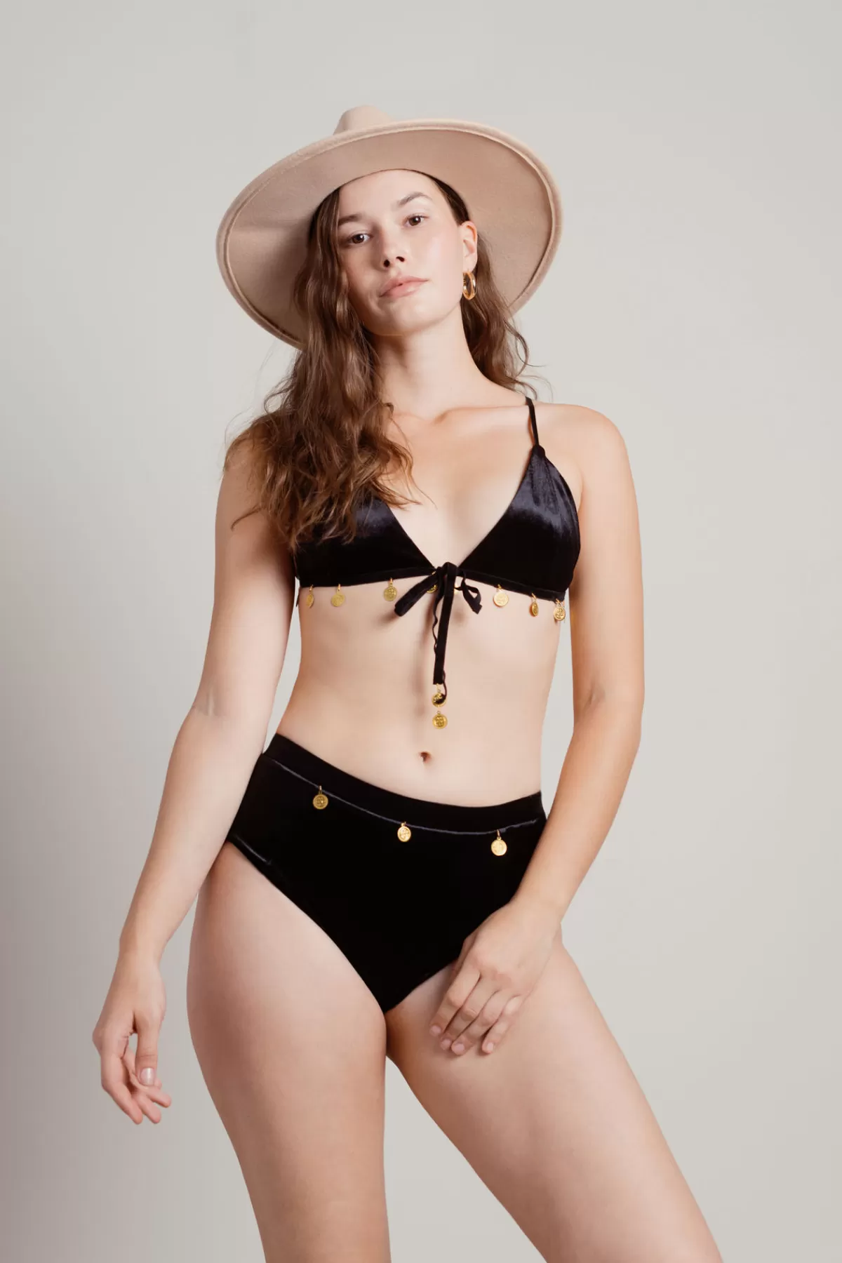 Tobi Gypsea Toned Velvet Bikini Set - * Beach Vacation Outfits | Bikinis