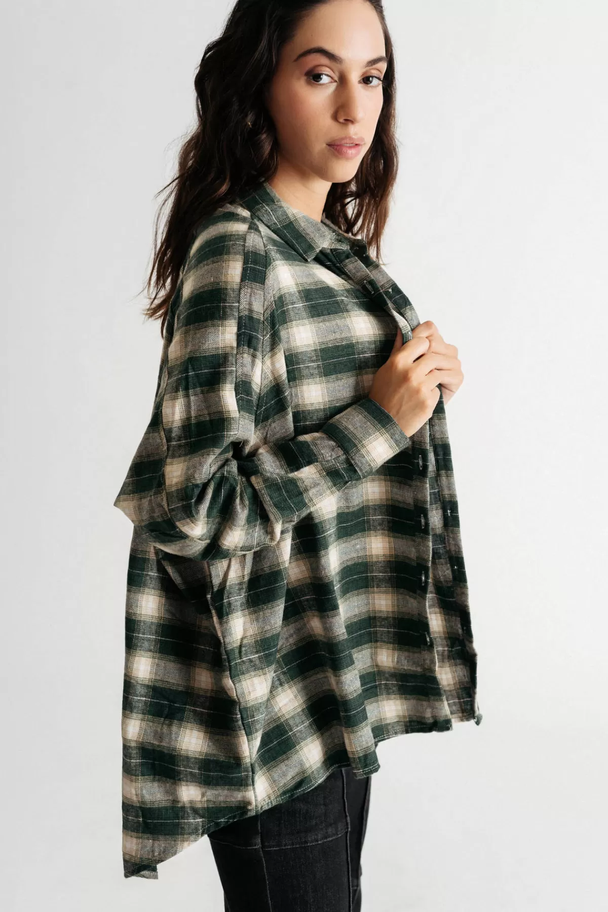 Tobi Hamilton Flannel Shacket - * Vacation Shop | Holiday Gift Guide