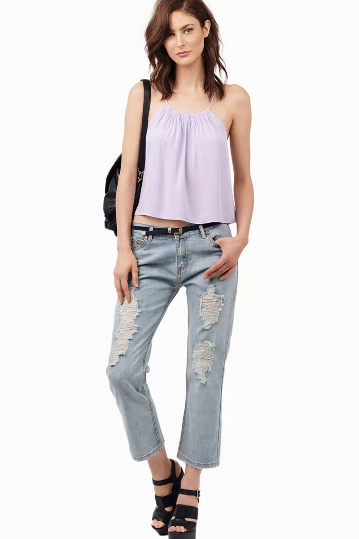 Tobi Hampton Distressed Jeans - * Pants | Denim