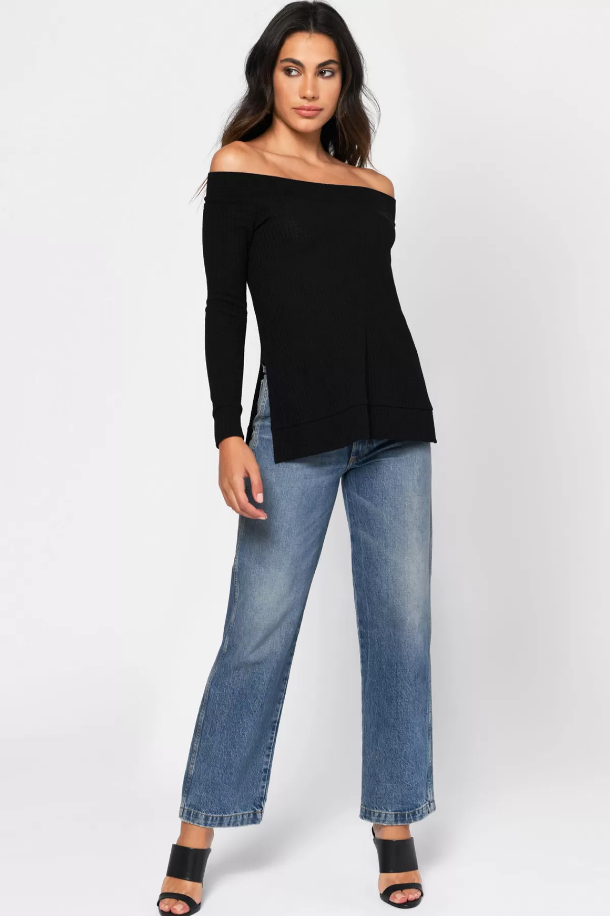 Tobi Hazel Off The Shoulder Top - * Off The Shoulder Tops