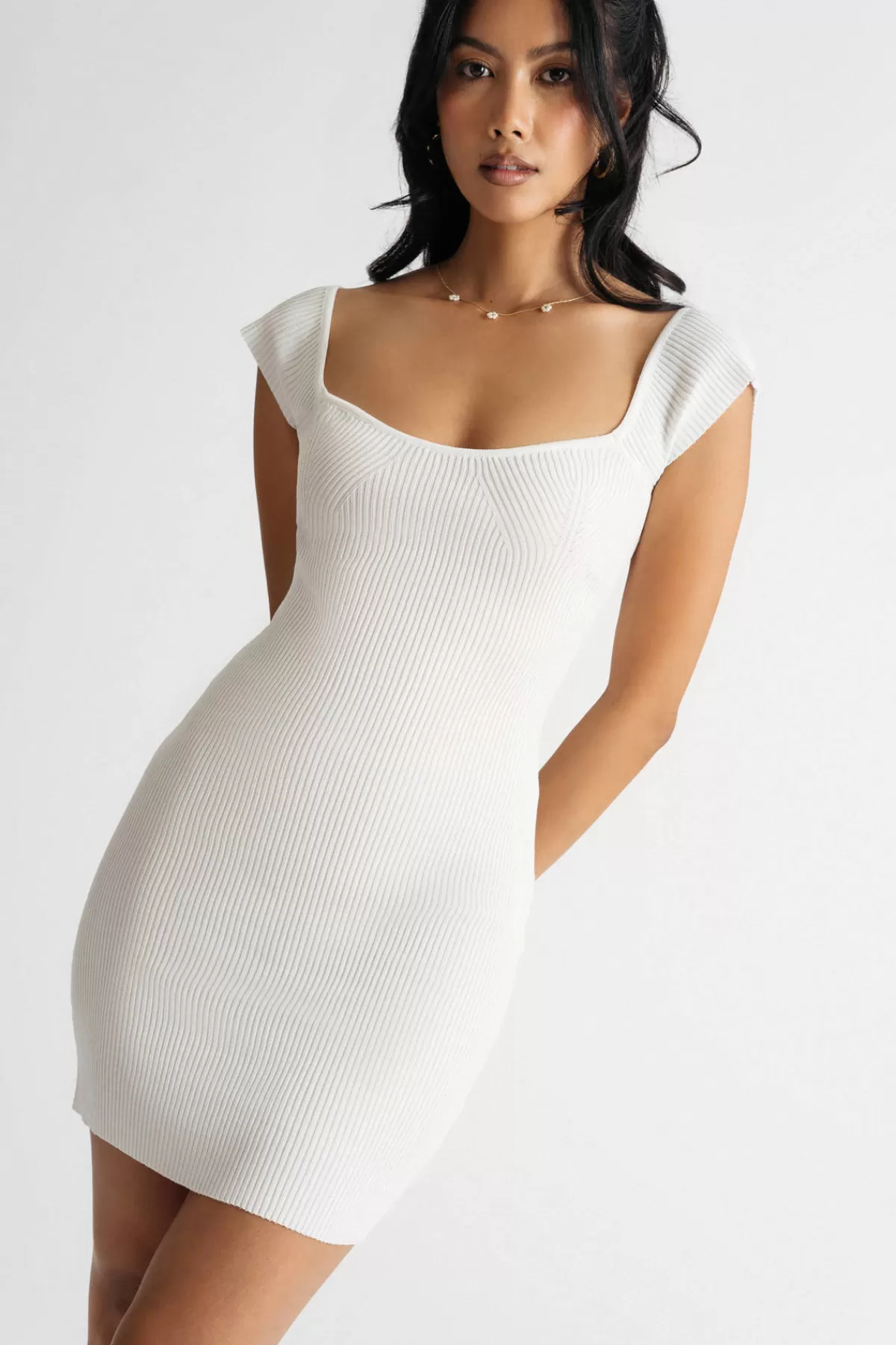 Tobi Henrietta Sweater Knit Bodycon Mini Dress* Honeymoon Outfits | Bridal Shower Dresses