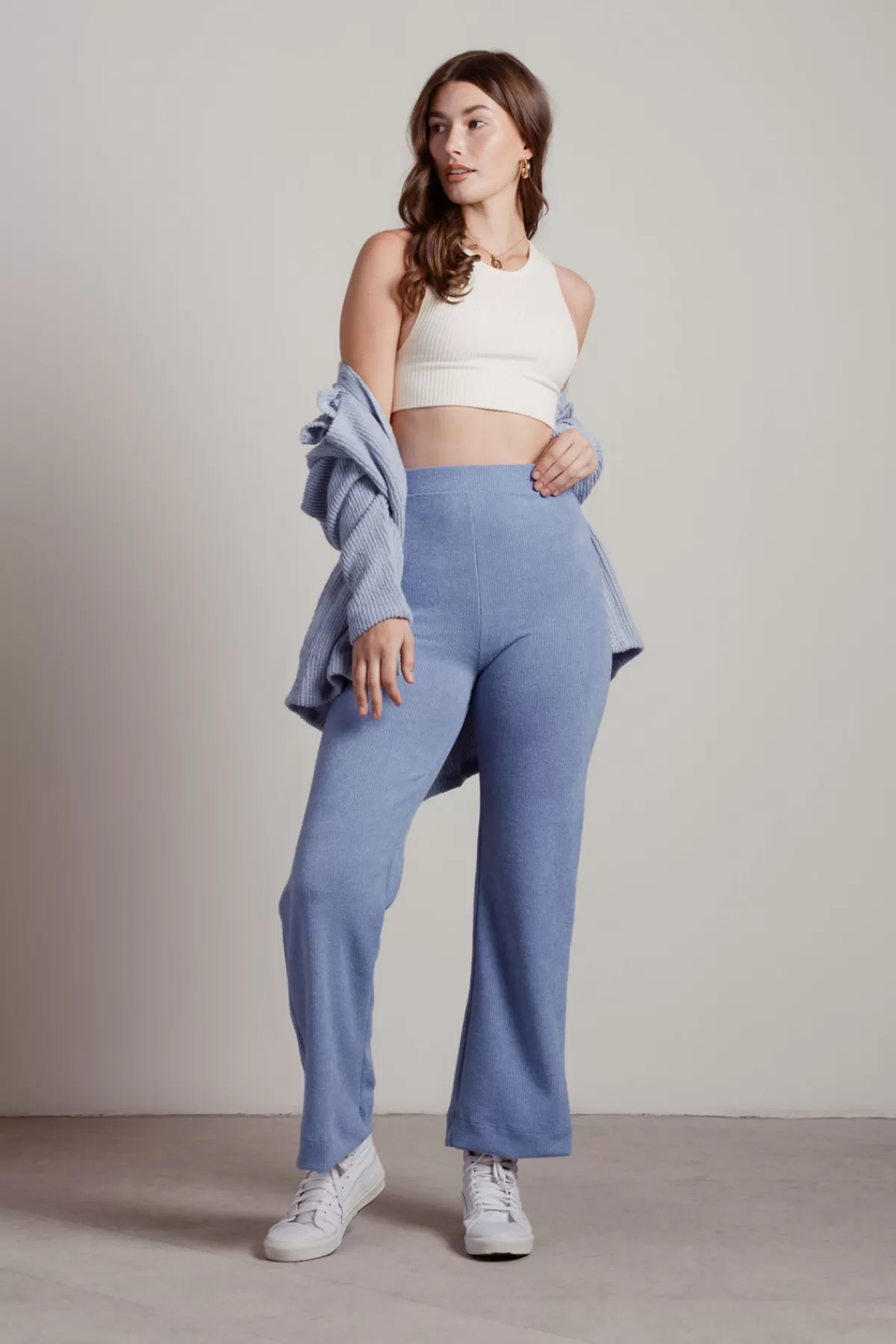 Tobi Hold Back Ribbed Knit Pants - * 4Th Of July Fashion | Pants