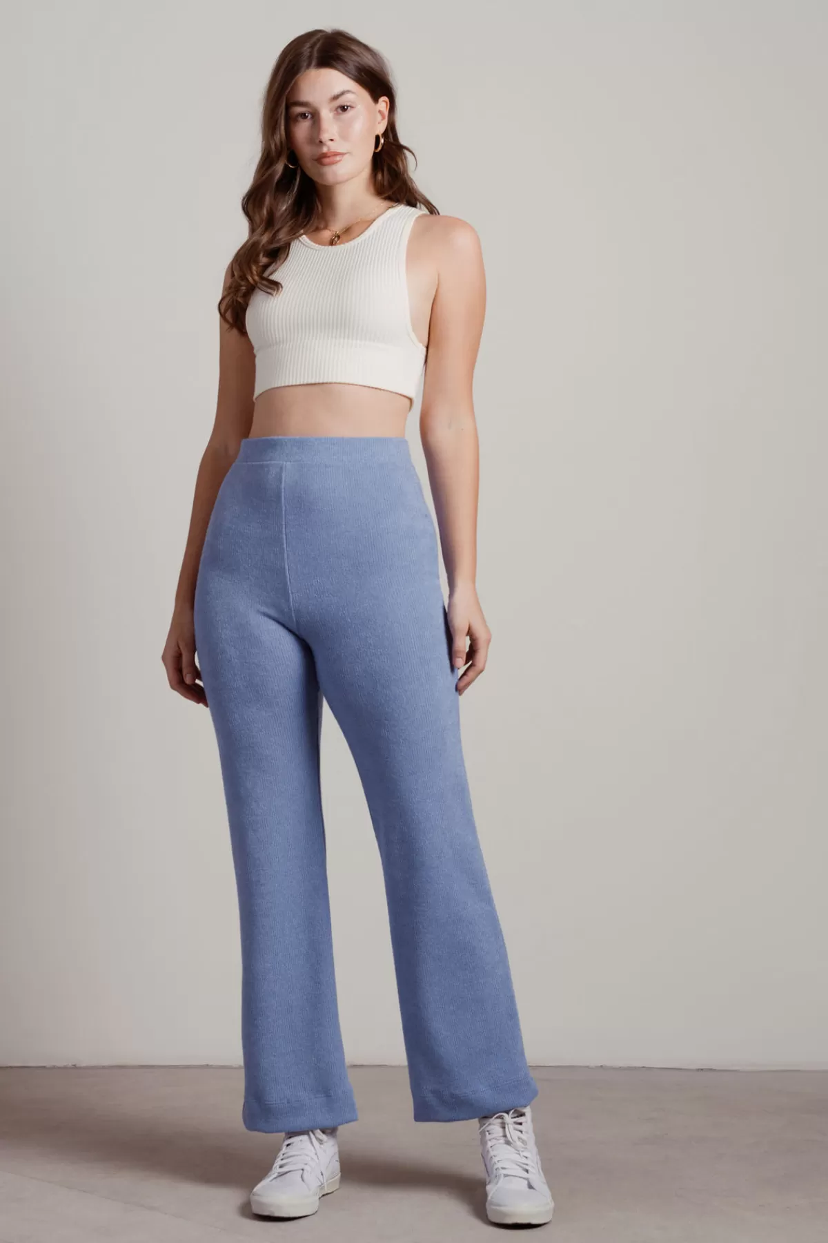 Tobi Hold Back Ribbed Knit Pants - * 4Th Of July Fashion | Pants