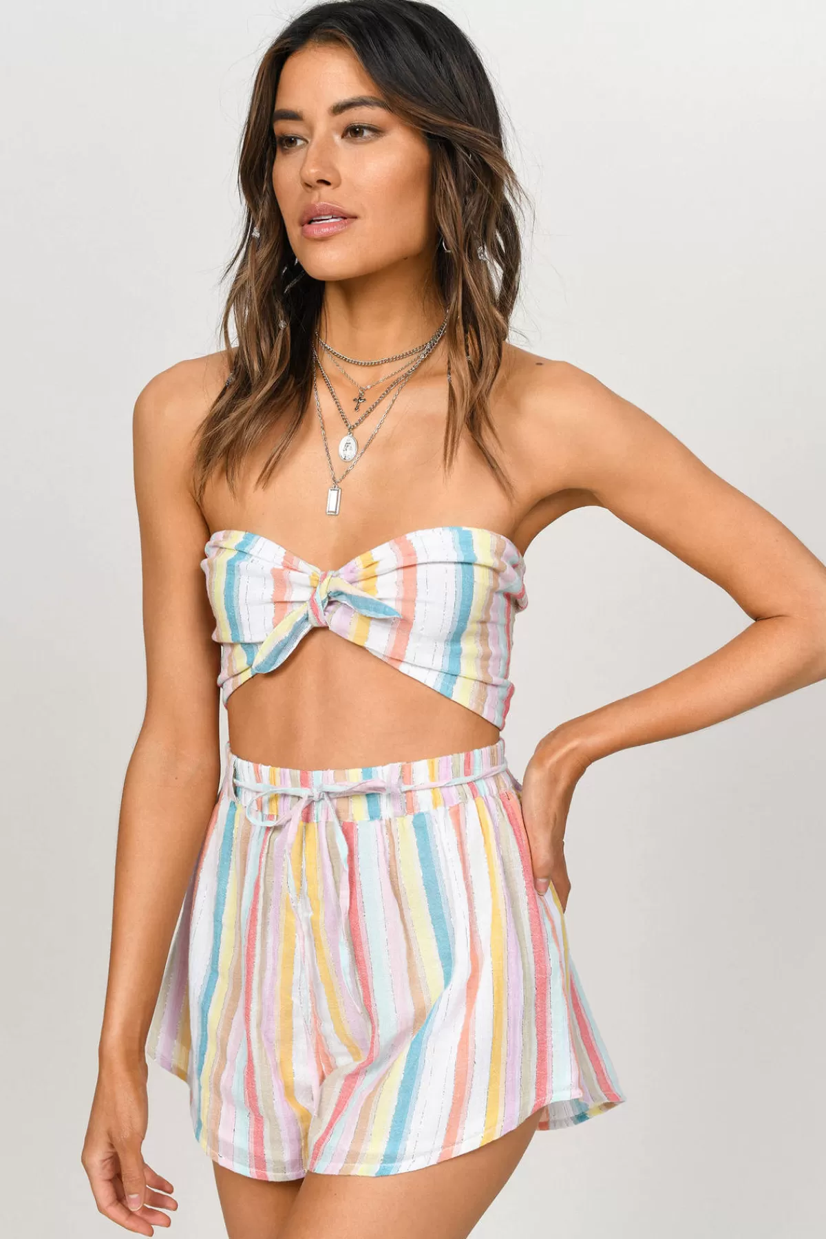 Tobi I Want It Stripe Shorts - * Beach Vacation Outfits | Shorts