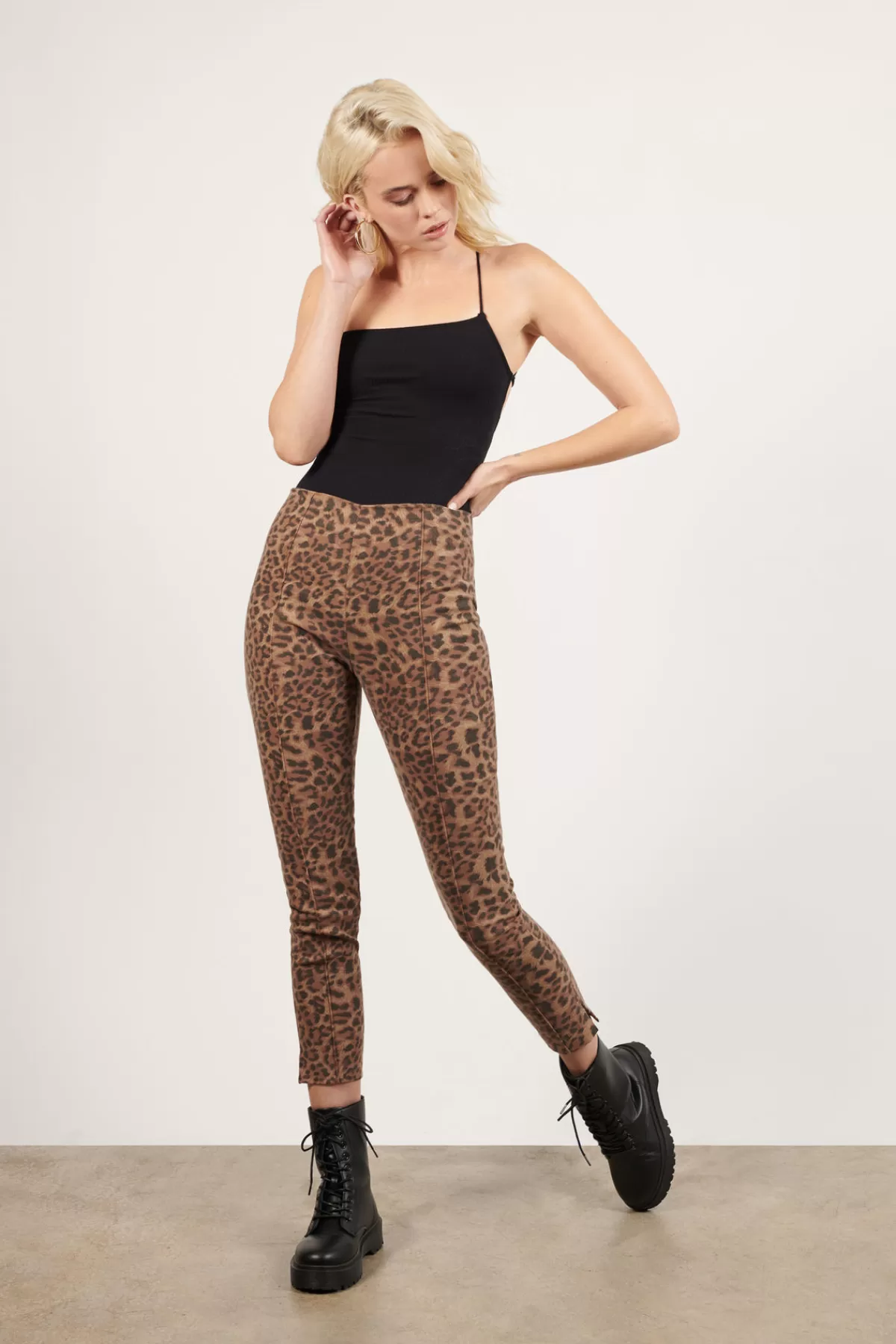 Tobi In The Jungle Leopard Print Pants - * Halloween Outfits | Pants