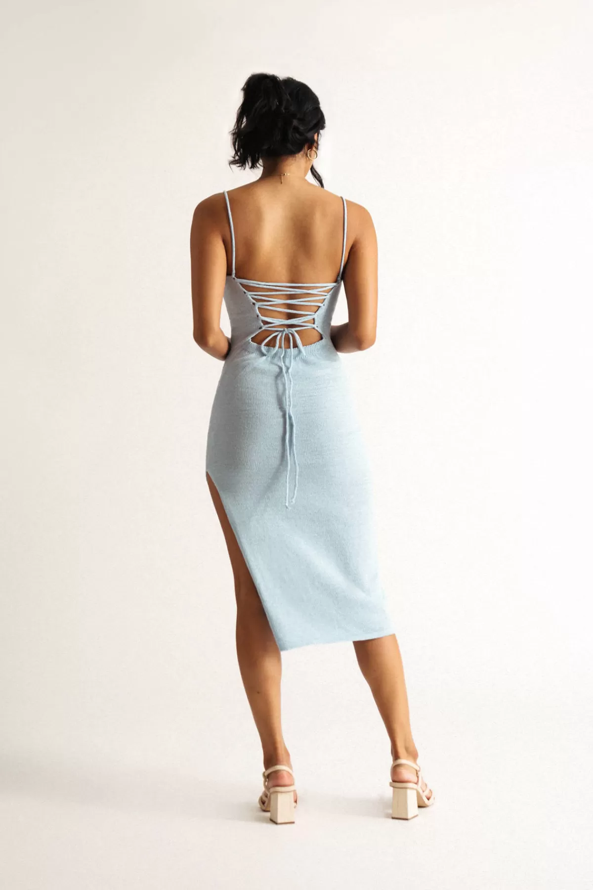 Tobi Island Sun Open Back High Slit Midi Dress - * Honeymoon Outfits | Bridal Party Outfits