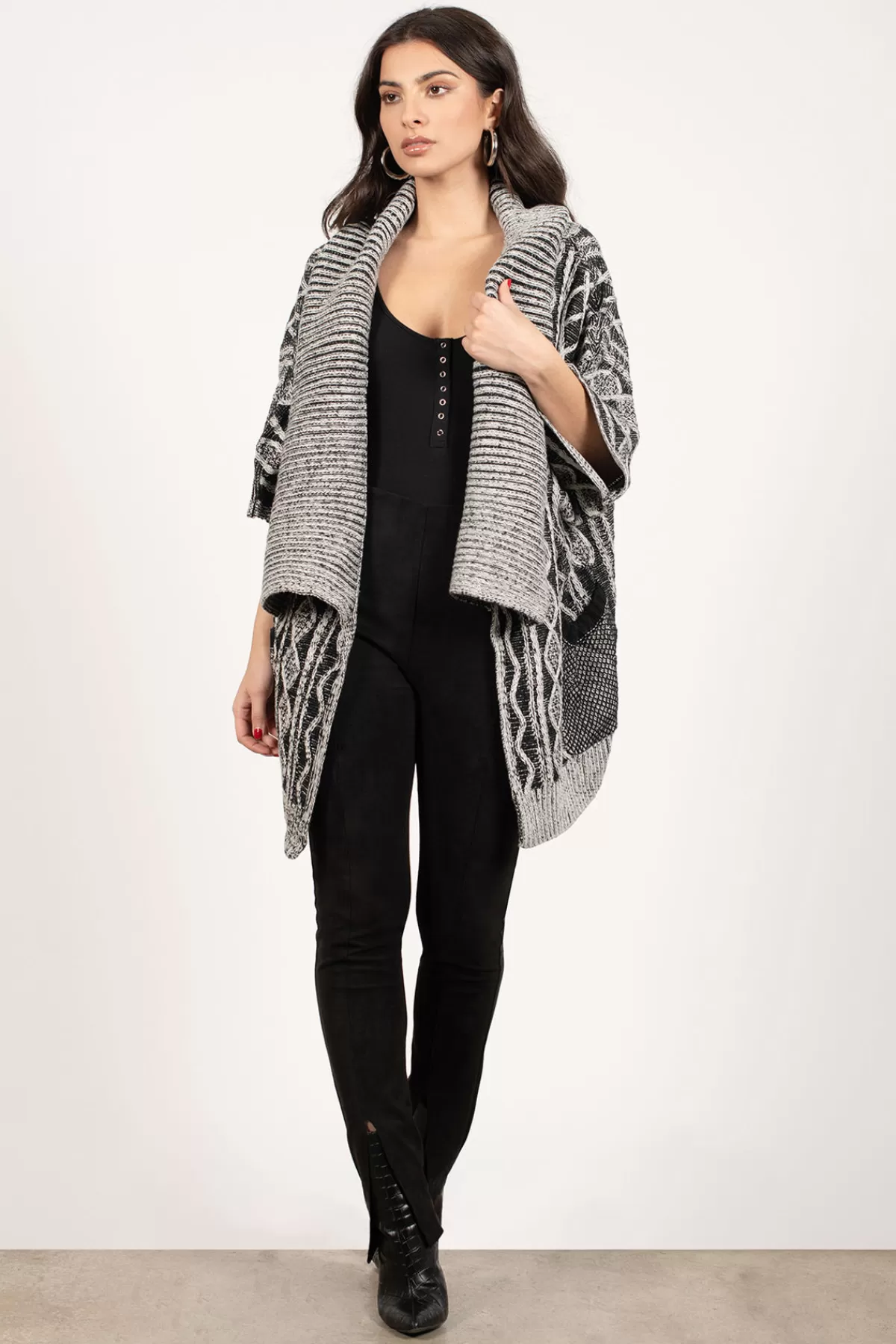 Tobi Its Genetics Aztec Print Cardigan - * Airport & Travel Outfits