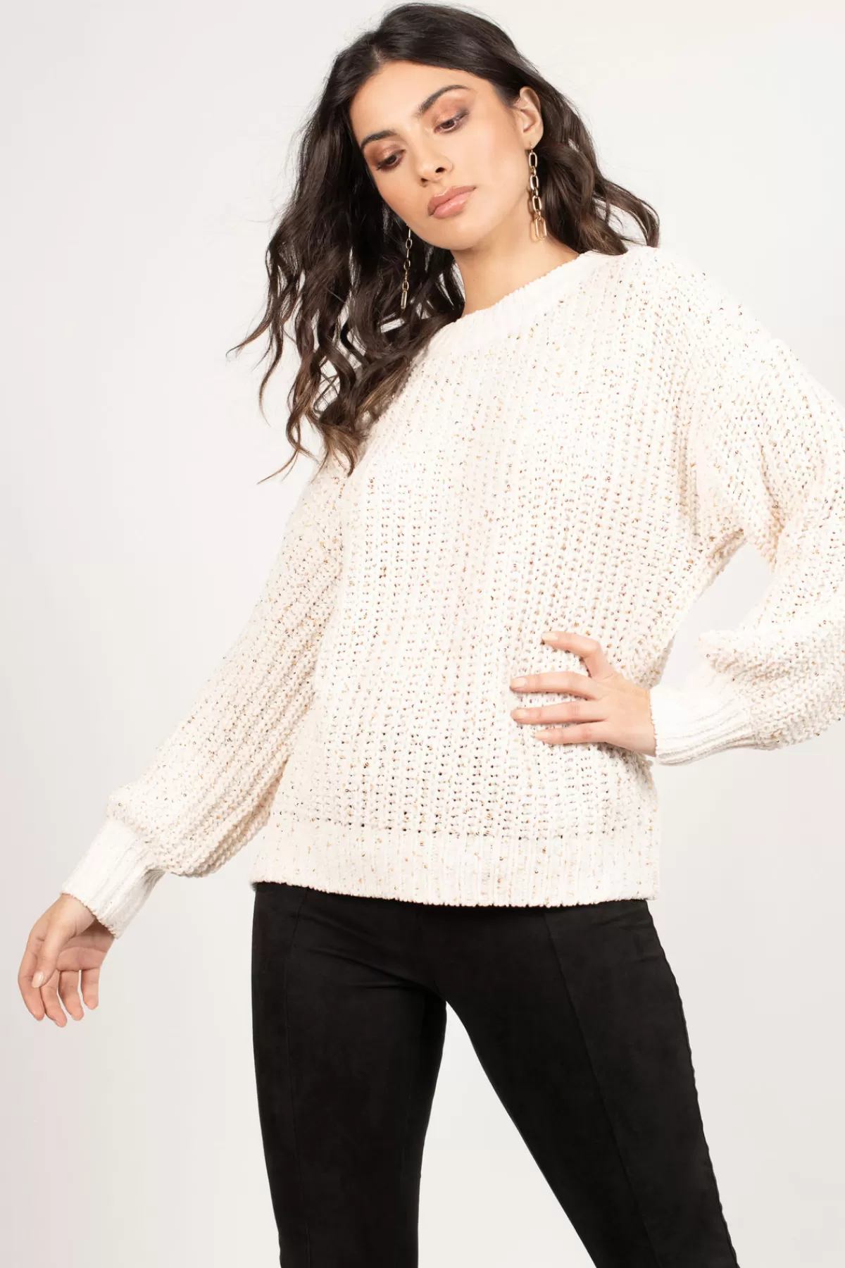 Tobi Jack Sequin Sweater - * Holiday Gift Guide