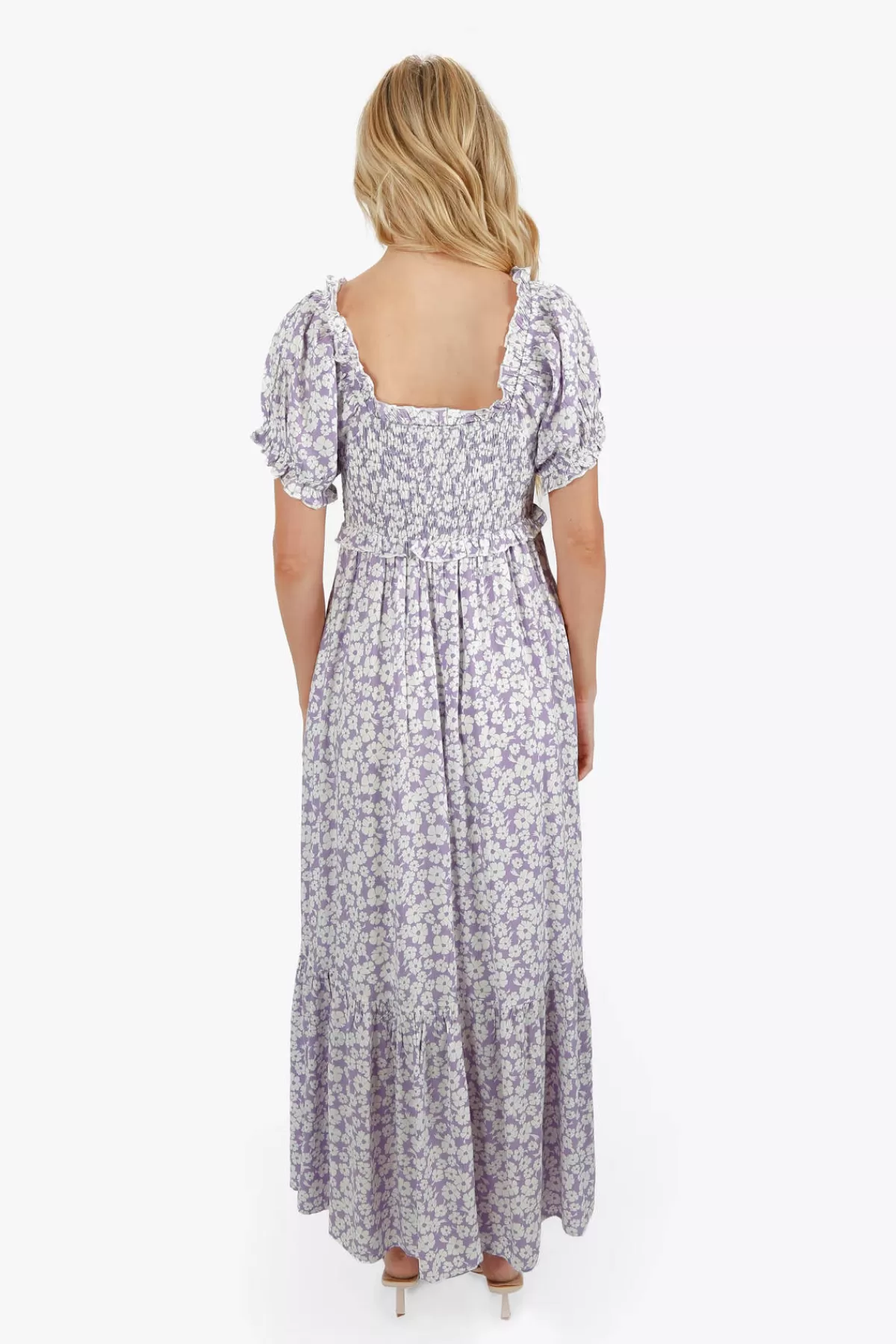 Tobi Jillian Floral Ruffle Maxi Dress - * Beach Dresses | Floral Dresses