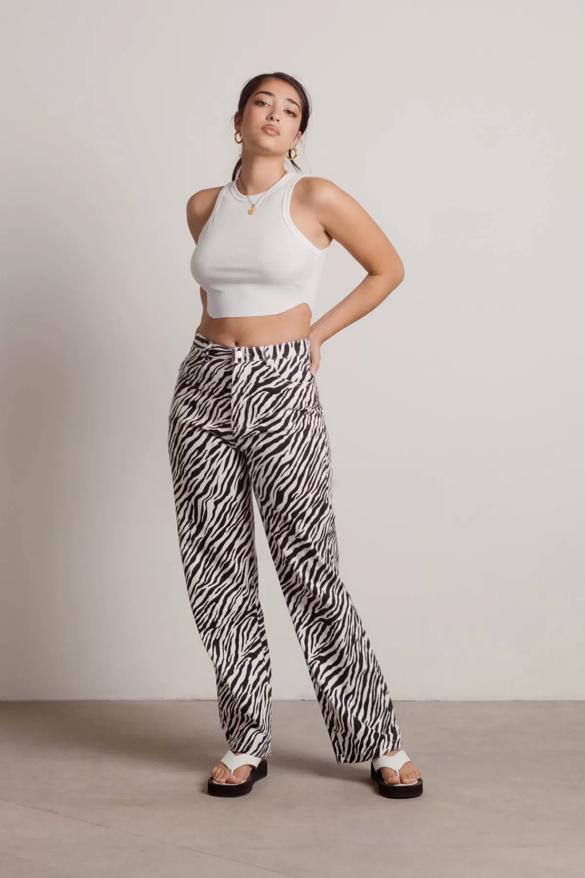 Tobi Joah Crop Top - Ivory* Resort Wear | Crop Tops