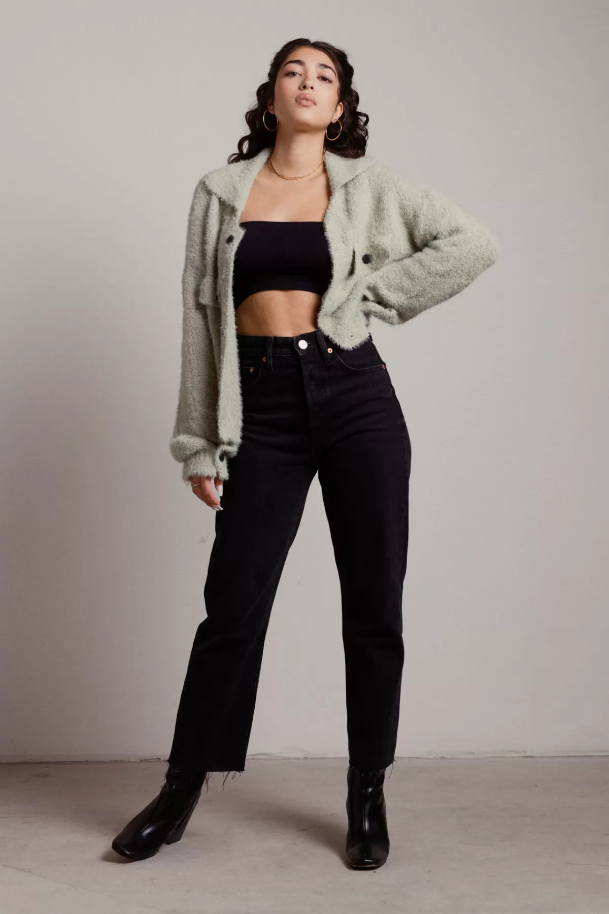 Tobi Just Enough Sass Sweater Cardigan - * Vacation Shop | Jackets