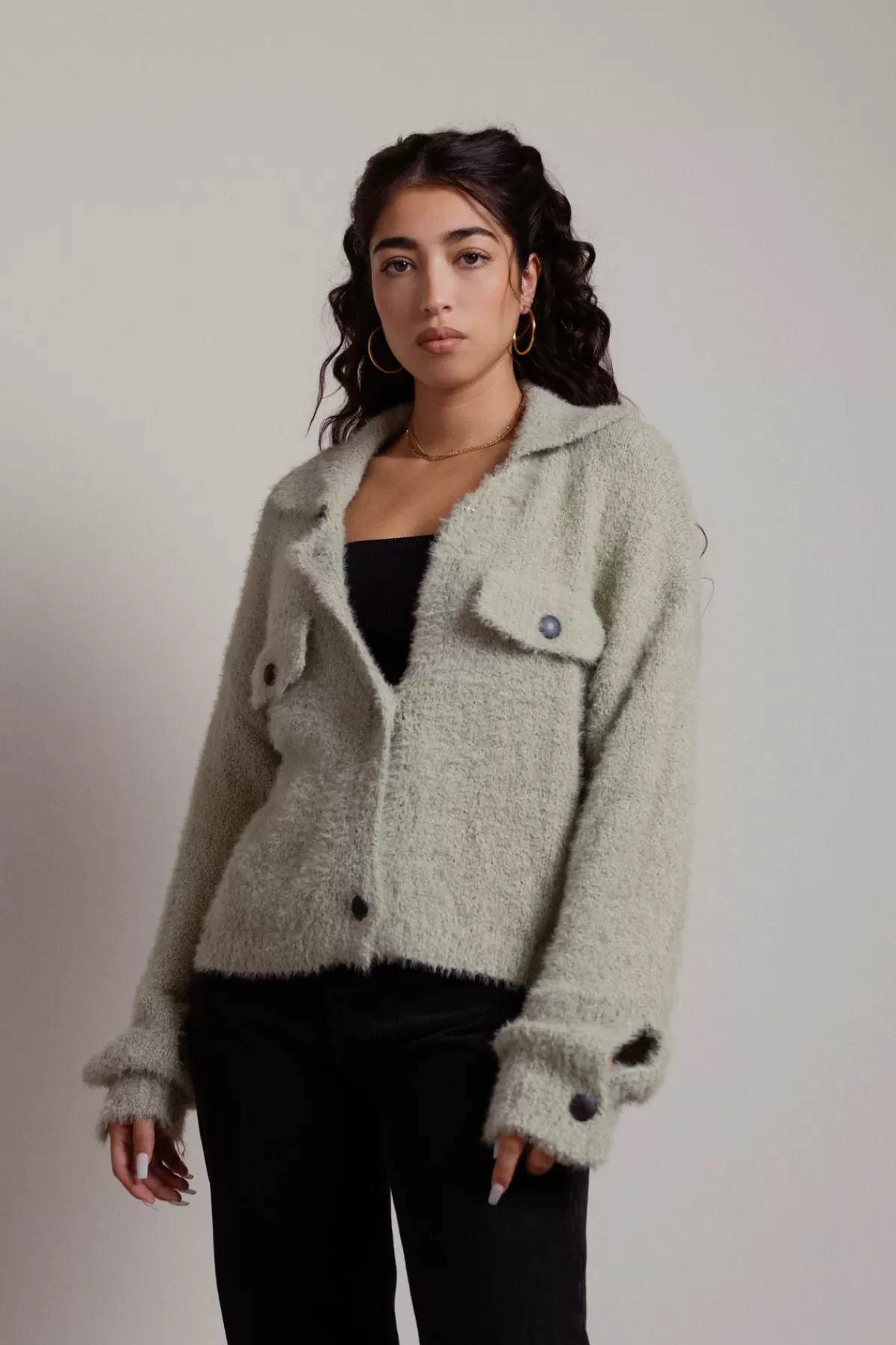 Tobi Just Enough Sass Sweater Cardigan - * Vacation Shop | Jackets