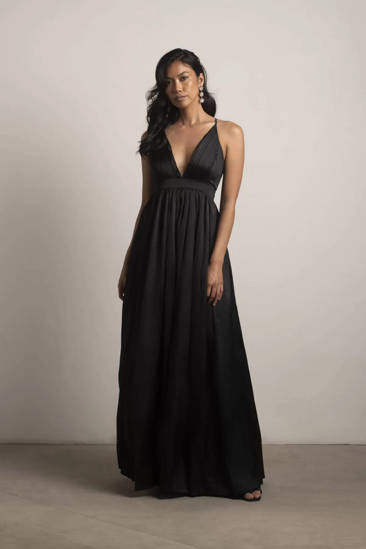 Tobi Just For The Night Satin Maxi Dress* Mother Of The Bride Groom Dresses | Grandmother Of The Bride Dresses