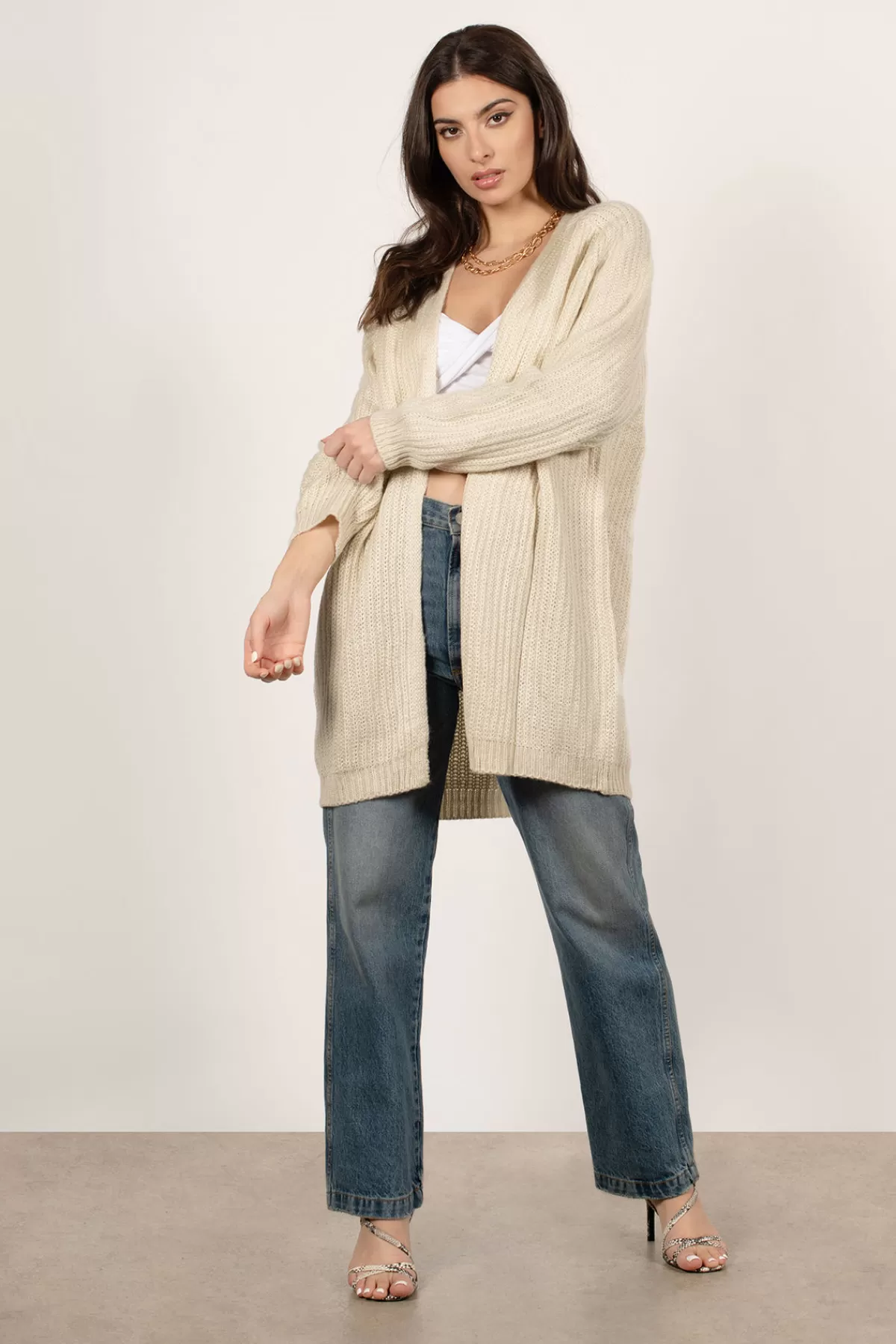 Tobi Kaylee Knit Cardigan - * Airport & Travel Outfits | Long Sleeve Tops