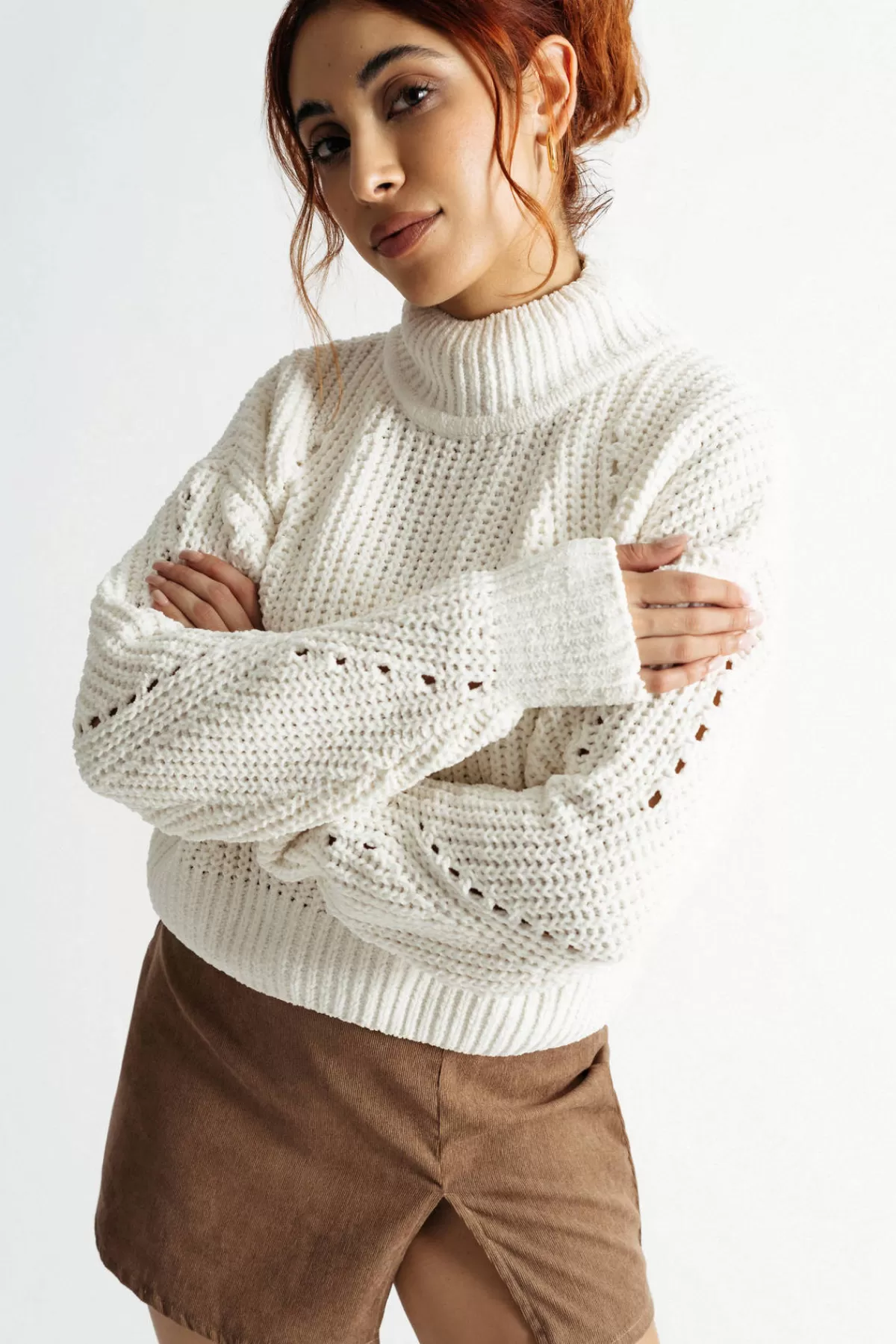 Tobi Keep It Flirty Mock Neck Sweater - * Holiday Gift Guide | Long Sleeve Tops