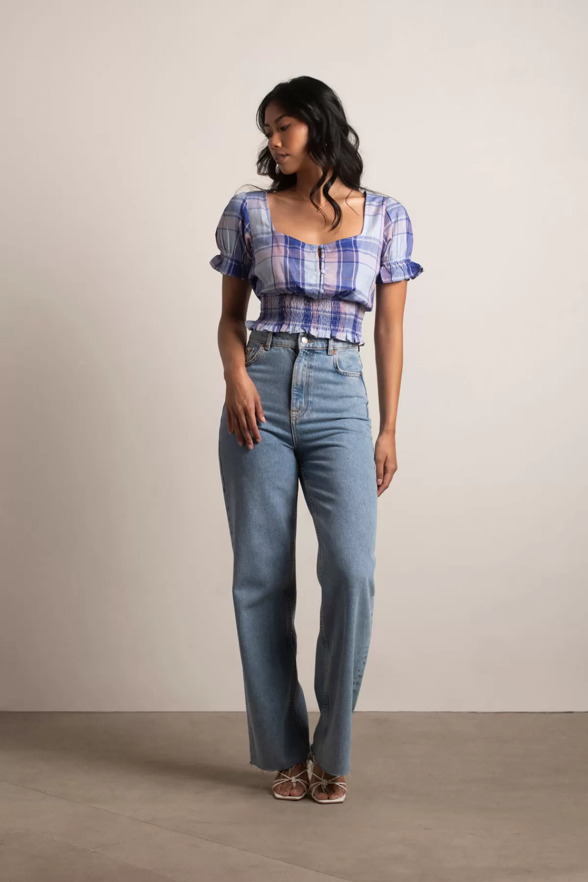 Tobi Kiaan Crop Top - * Blouses & Shirts | Puff Sleeve Tops