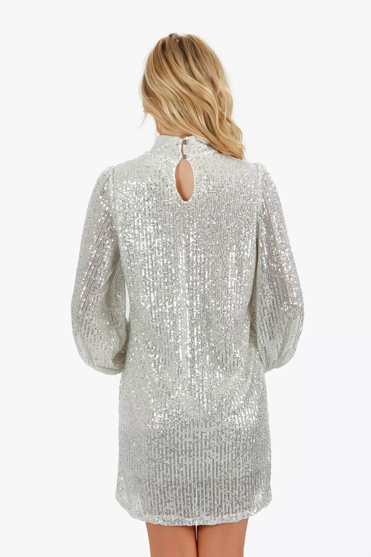 Tobi Kielle Sequin Mock Neck Mini Dress - * 4Th Of July Fashion | Party Dresses