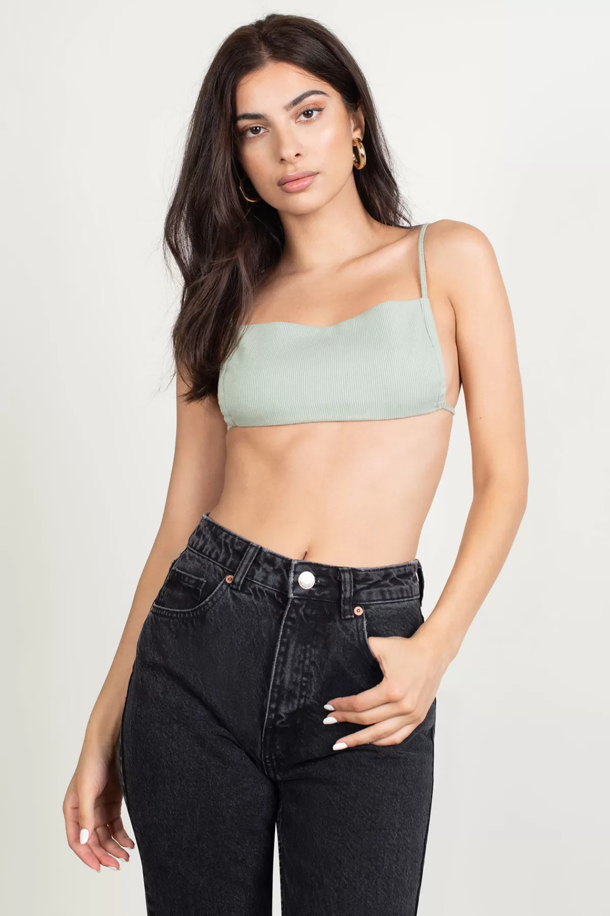 Tobi Kiki Crop Top - Black* Lingerie | Bras & Bralettes