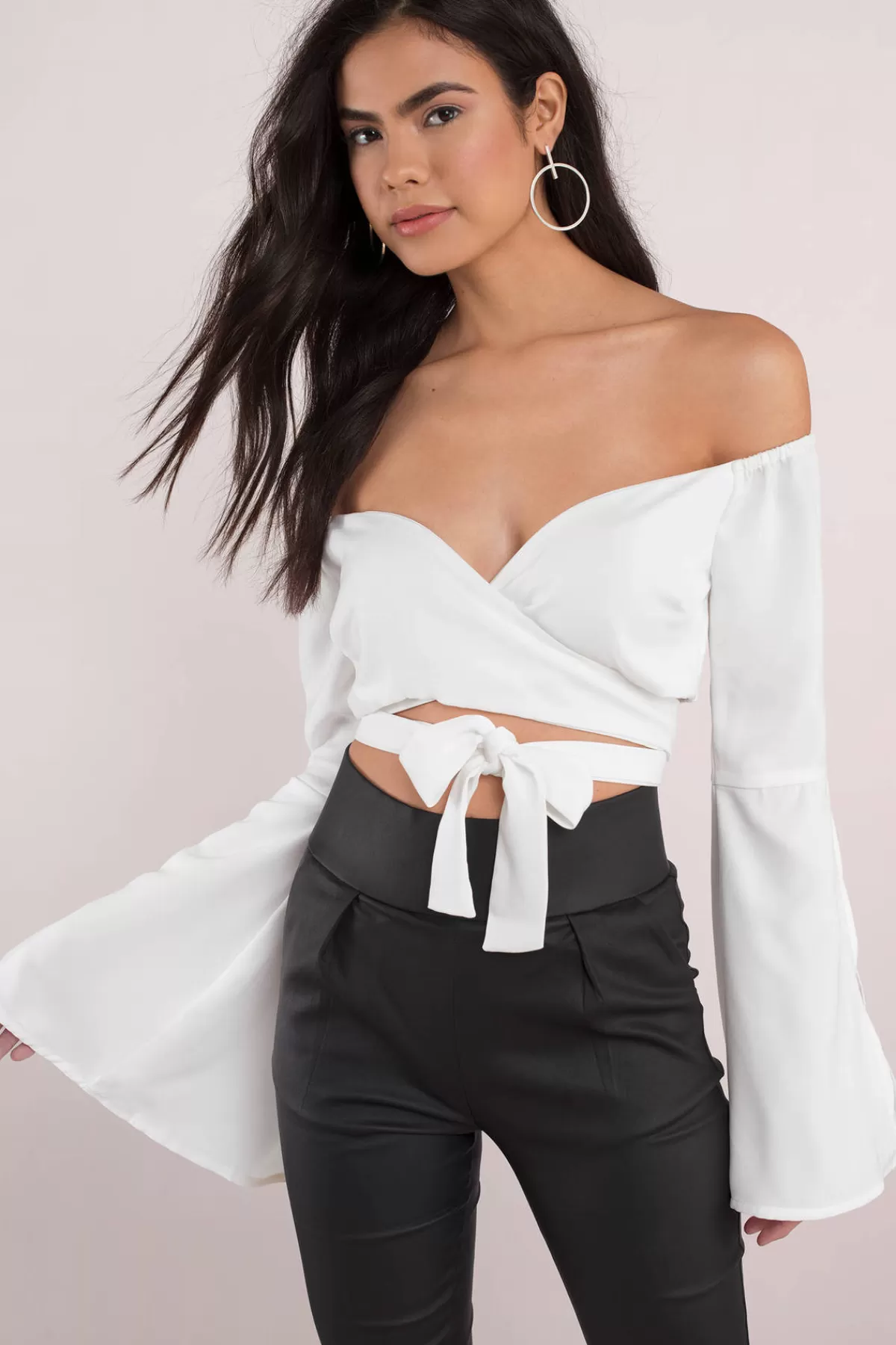 Tobi Knock It Crop Top - * Valentines Day Outfits | Off The Shoulder Tops