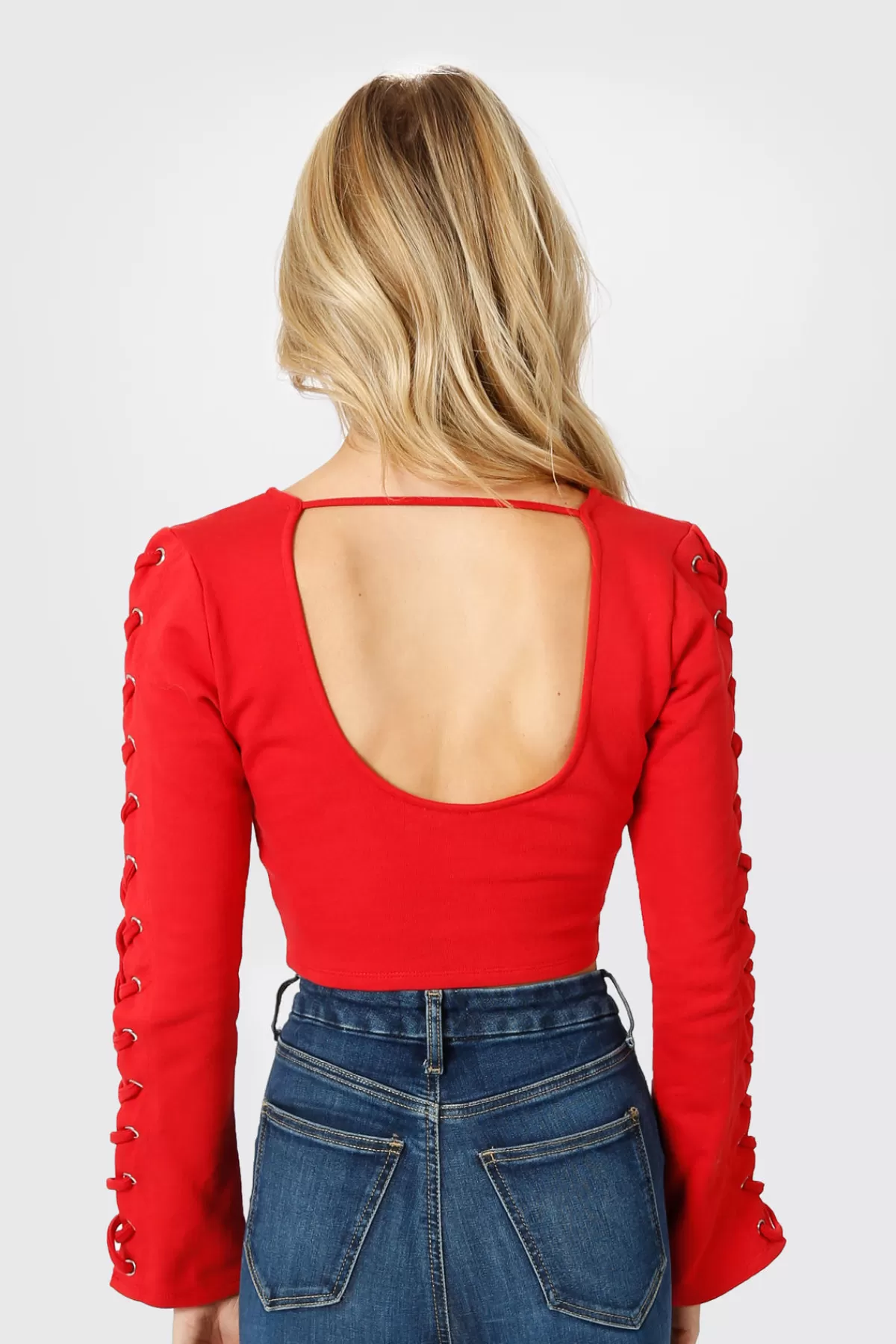 Tobi Knot Sorry Crop Top - Red* Vacation Shop | Night Club Outfits