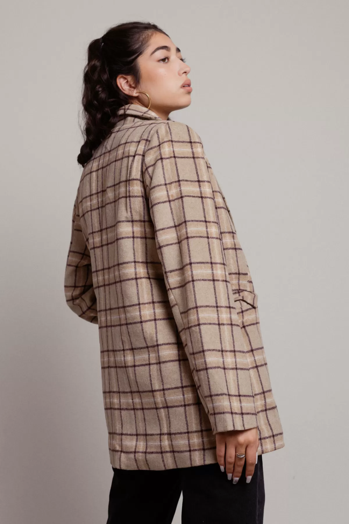 Tobi Korra Plaid Blazer - * Vacation Shop | Coats