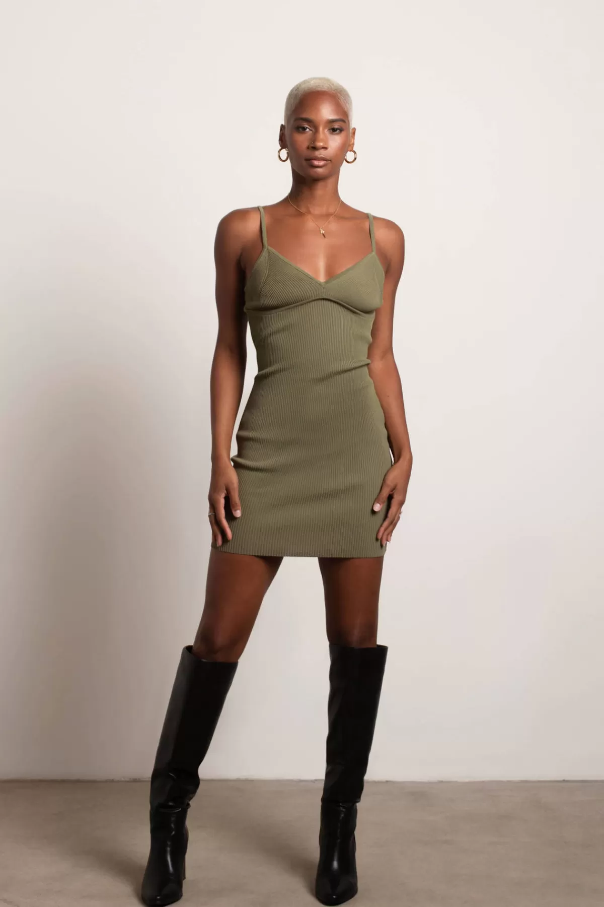 Tobi Kourtney Ribbed Bustier Mini Dress - * Graduation Outfits | Party Shop