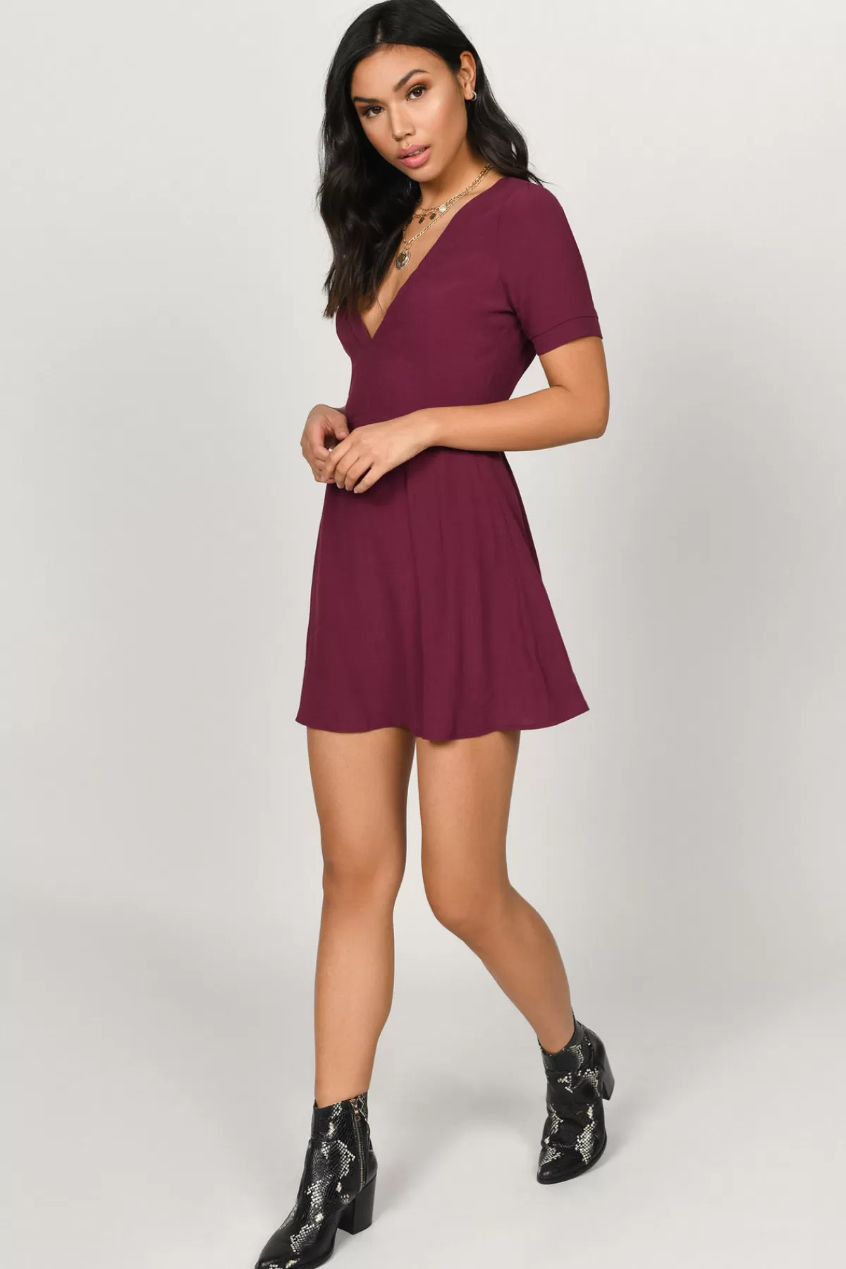 Tobi Kristi Mesh A-line Mini Dress - * Valentines Day Outfits | Graduation Outfits