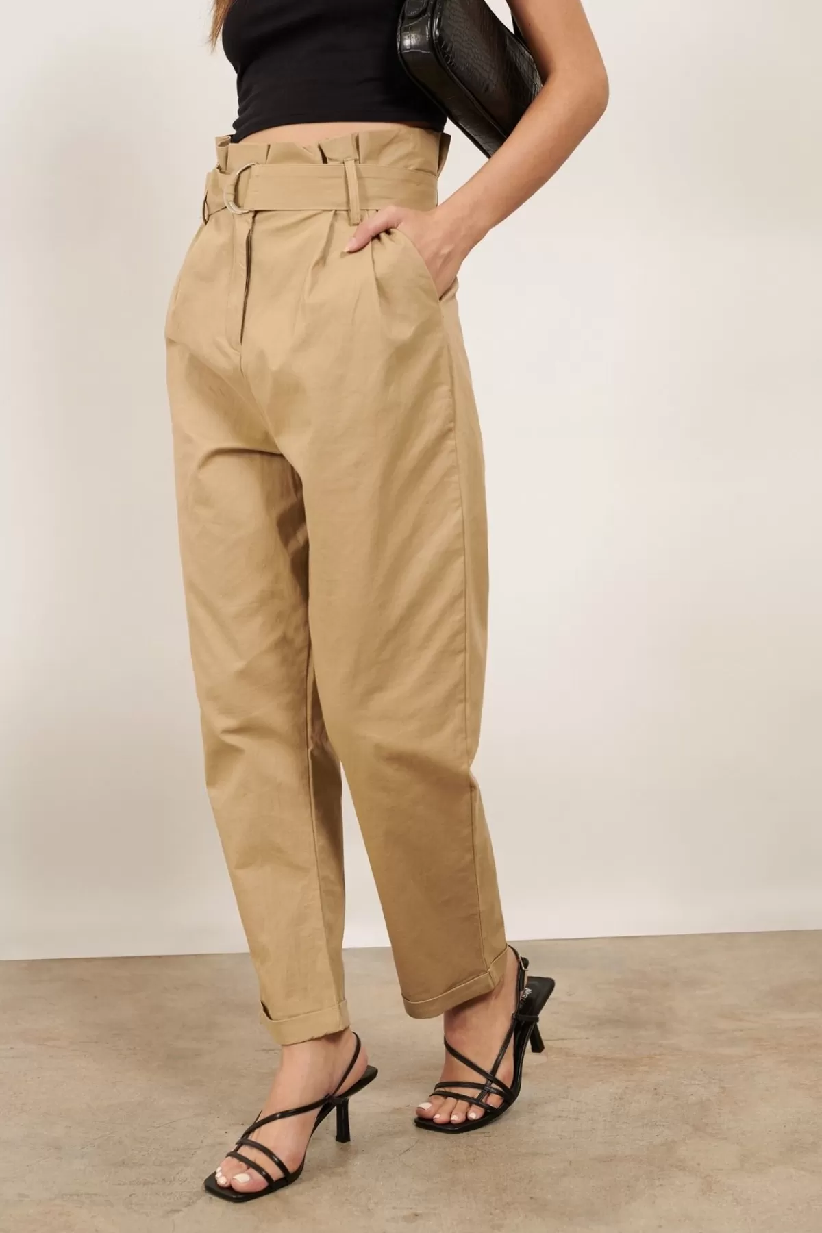 Tobi Laura Paperbag Pants - * Pants | Office Outfits