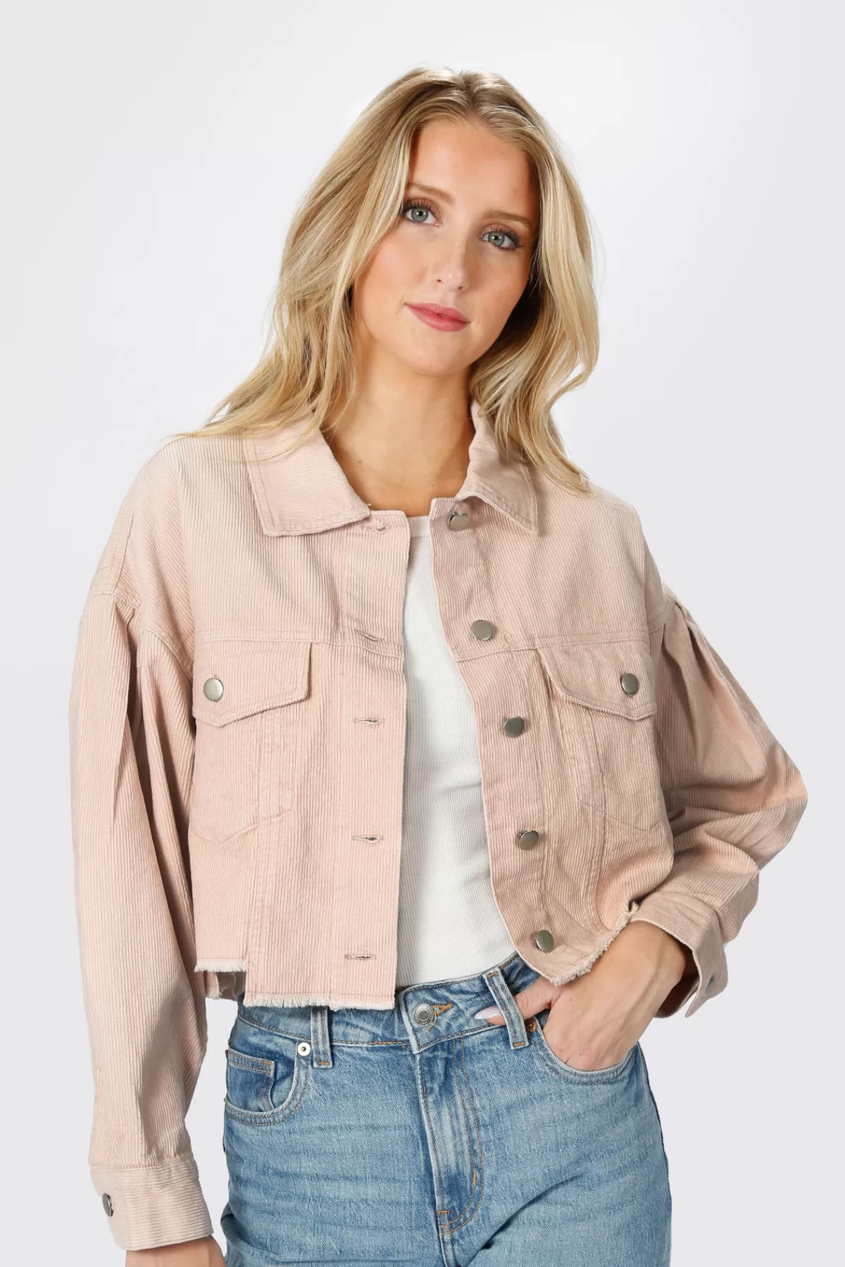 Tobi Let Me Down Cropped Jacket - * Vacation Shop | Airport & Travel Outfits