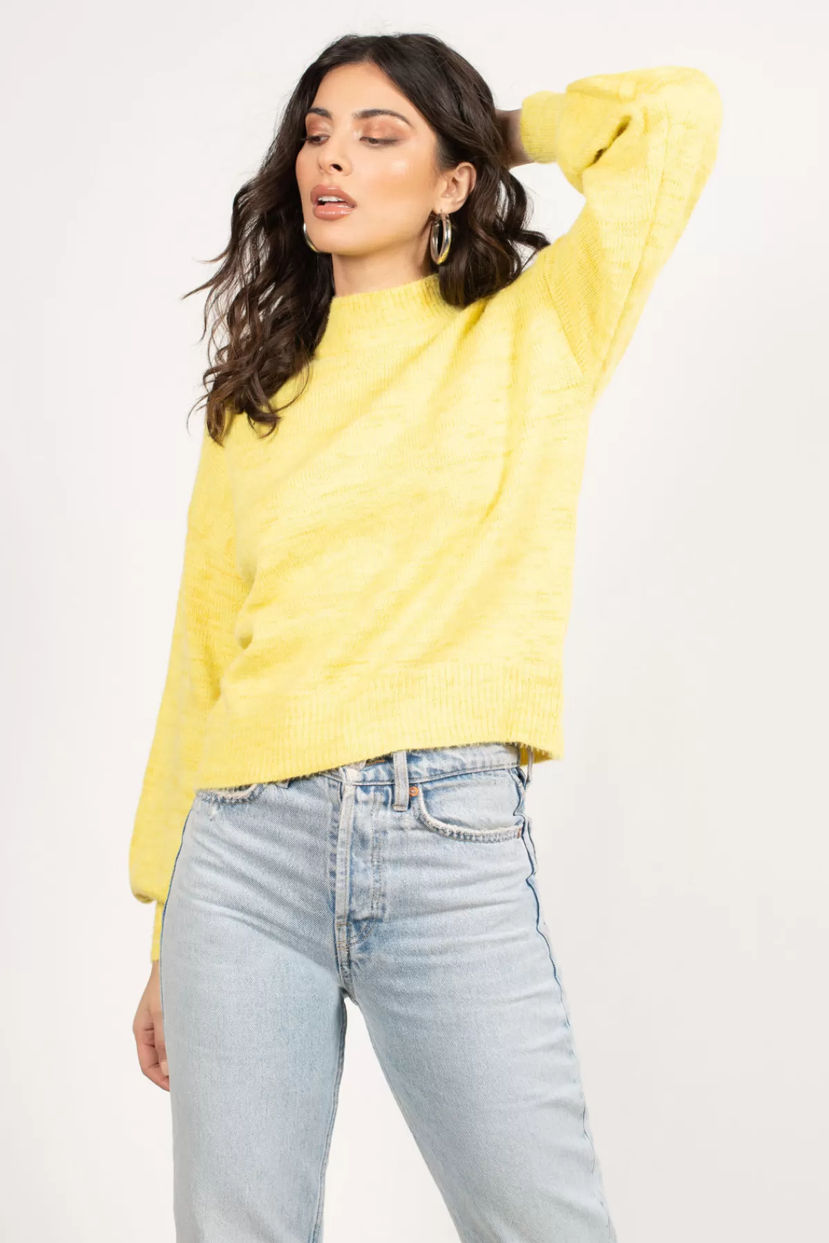 Tobi Like A Babe Mock Neck Sweater - * Airport & Travel Outfits | Long Sleeve Tops