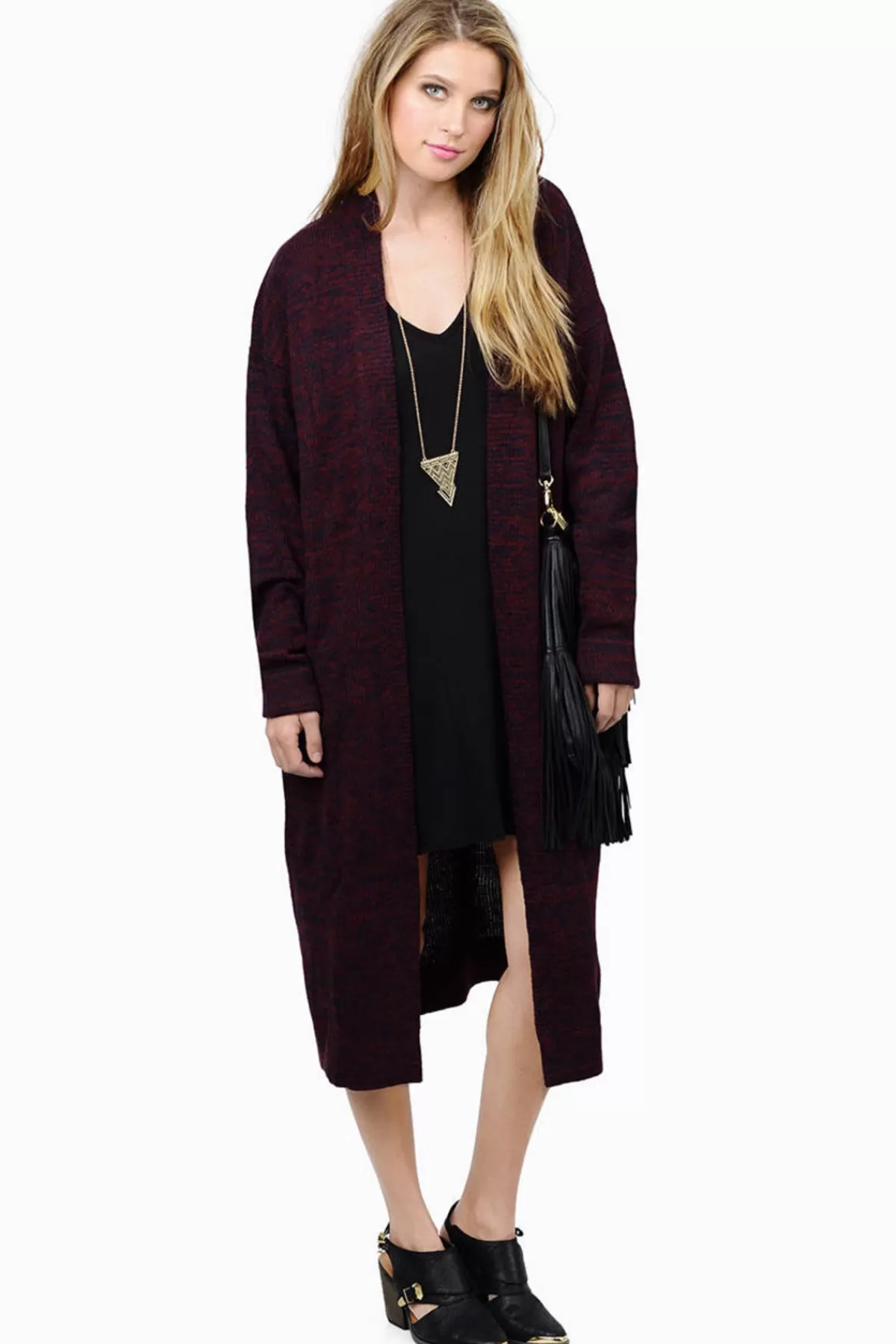 Tobi Look Gradient Knit Cardigan - * Sweaters & Cardigans | Concert Outfits