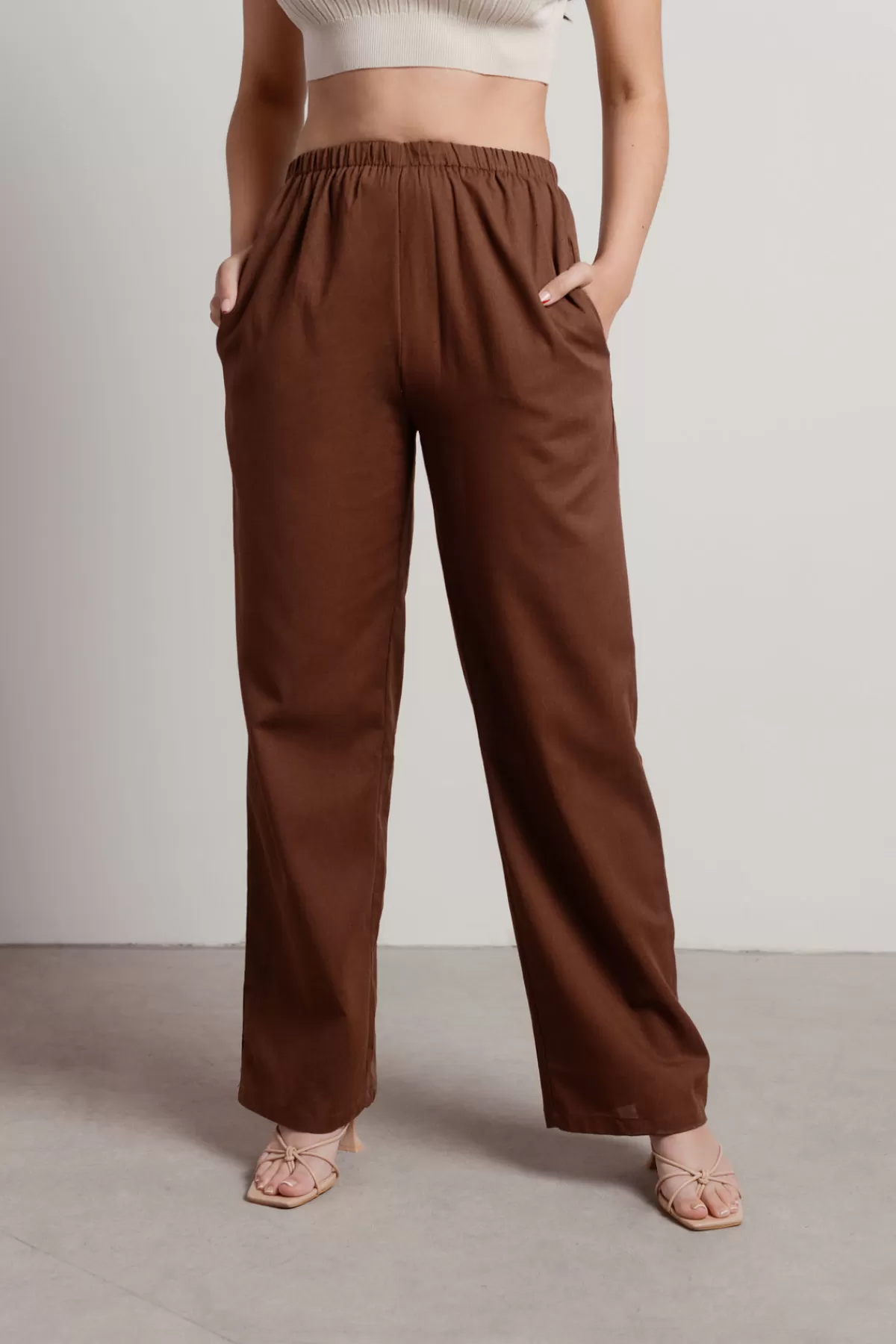 Tobi Look Here Straight Leg Pants - * Pants