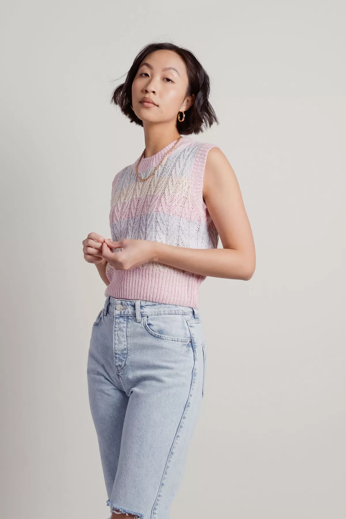 Tobi Love Me Or Not Knit Sweater Vest - * Office Outfits | Office Outfits