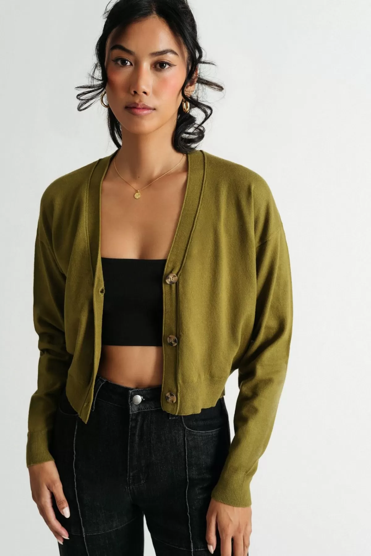 Tobi Love Song Crop Cardigan - * Holiday Gift Guide | Long Sleeve Tops