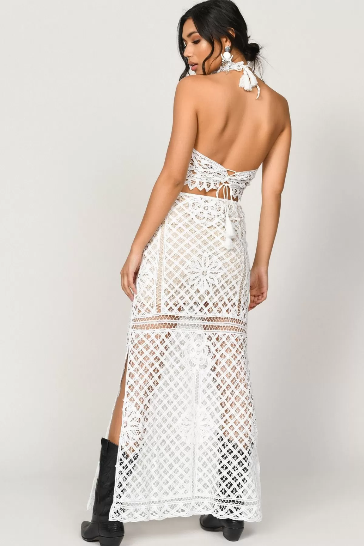 Tobi Lust For Lace Side Slit Maxi Skirt - * Cover Ups | Skirts