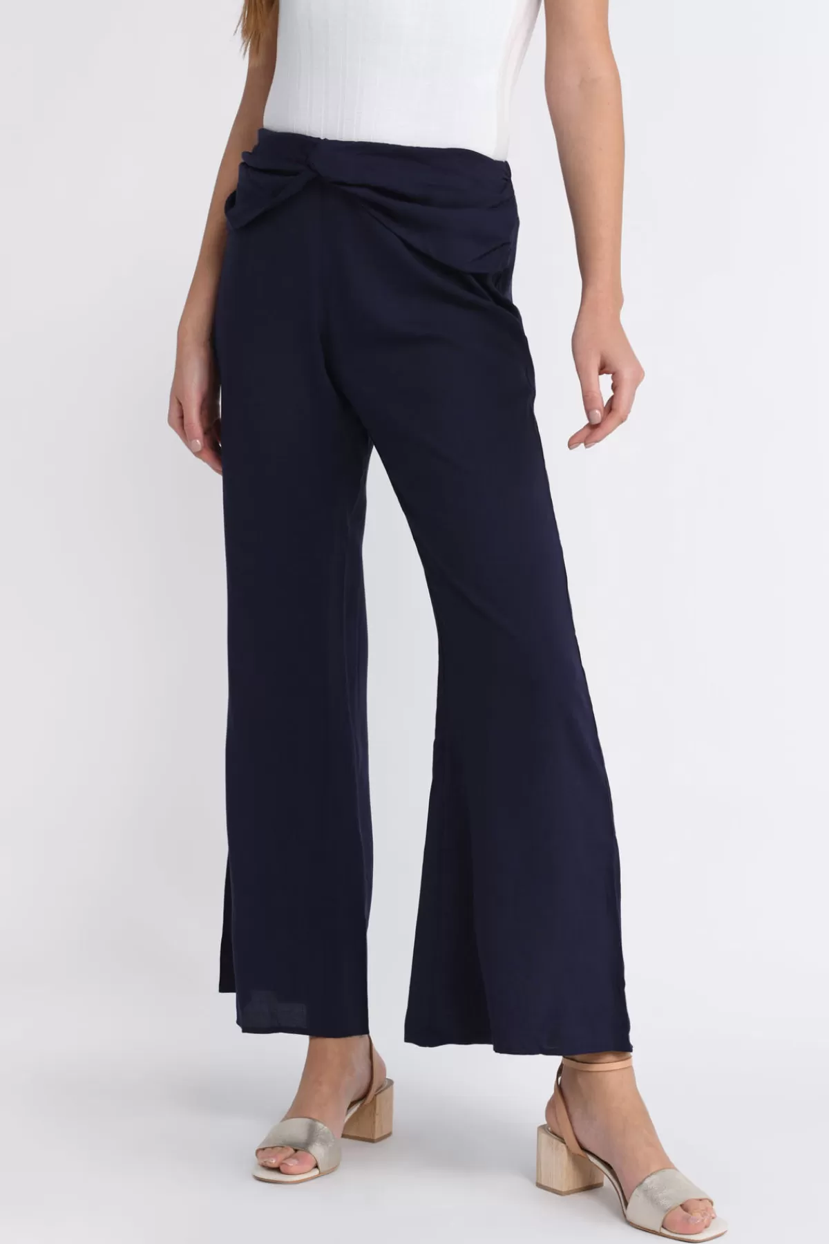 Tobi Make Me Dance Flared Pants - Navy* Pants | Pants