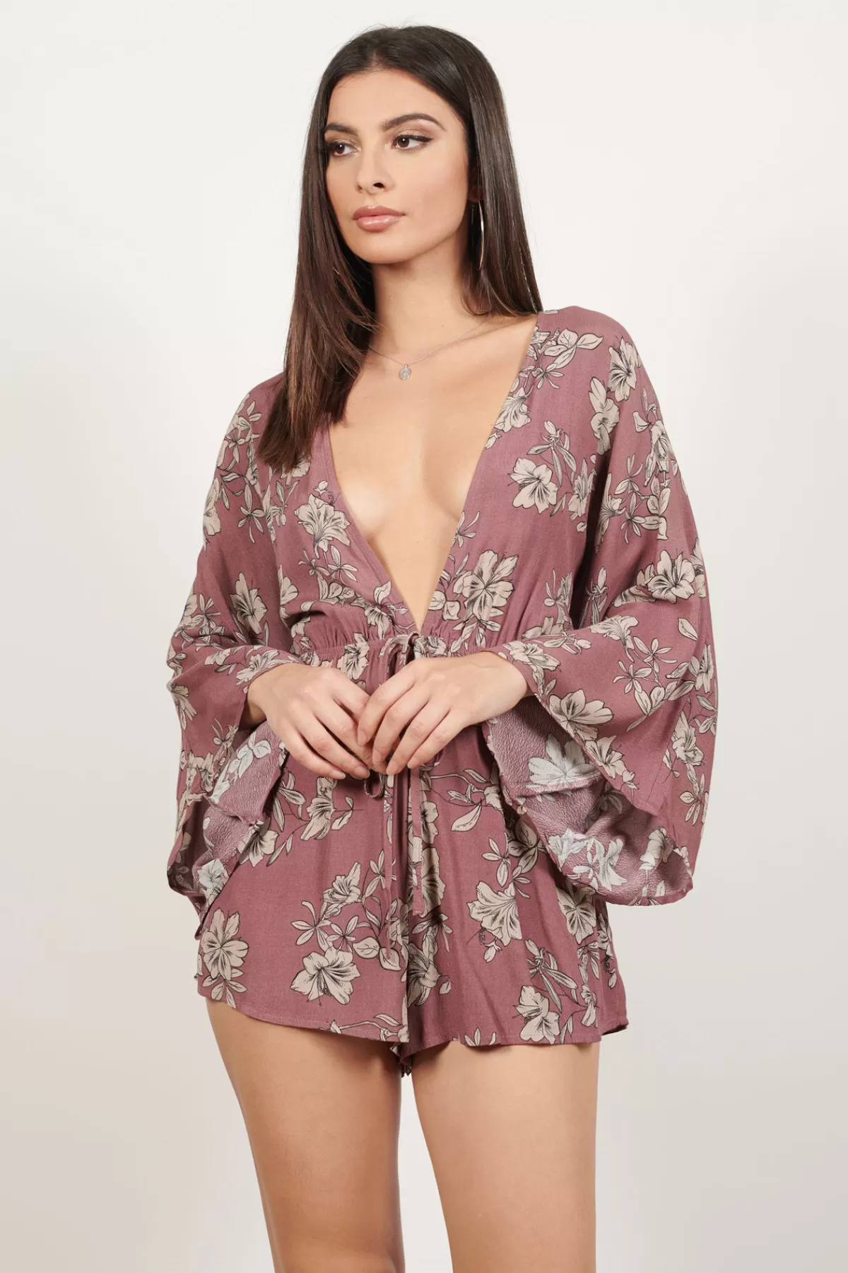 Tobi Make You Mine Plunging Romper - * Valentines Day Outfits | Resort Wear