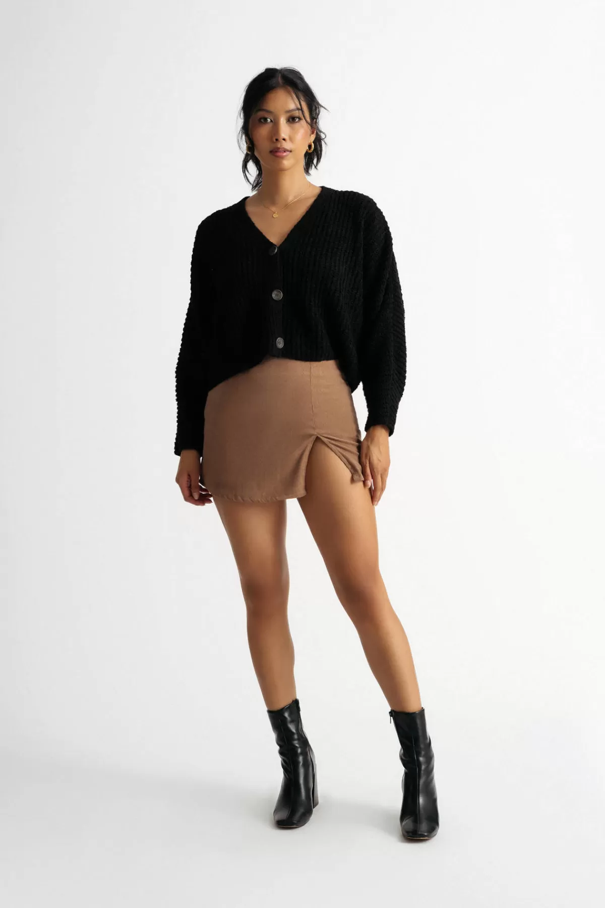 Tobi Marilyn Crop Sweater Cardigan* Holiday Gift Guide | Long Sleeve Tops