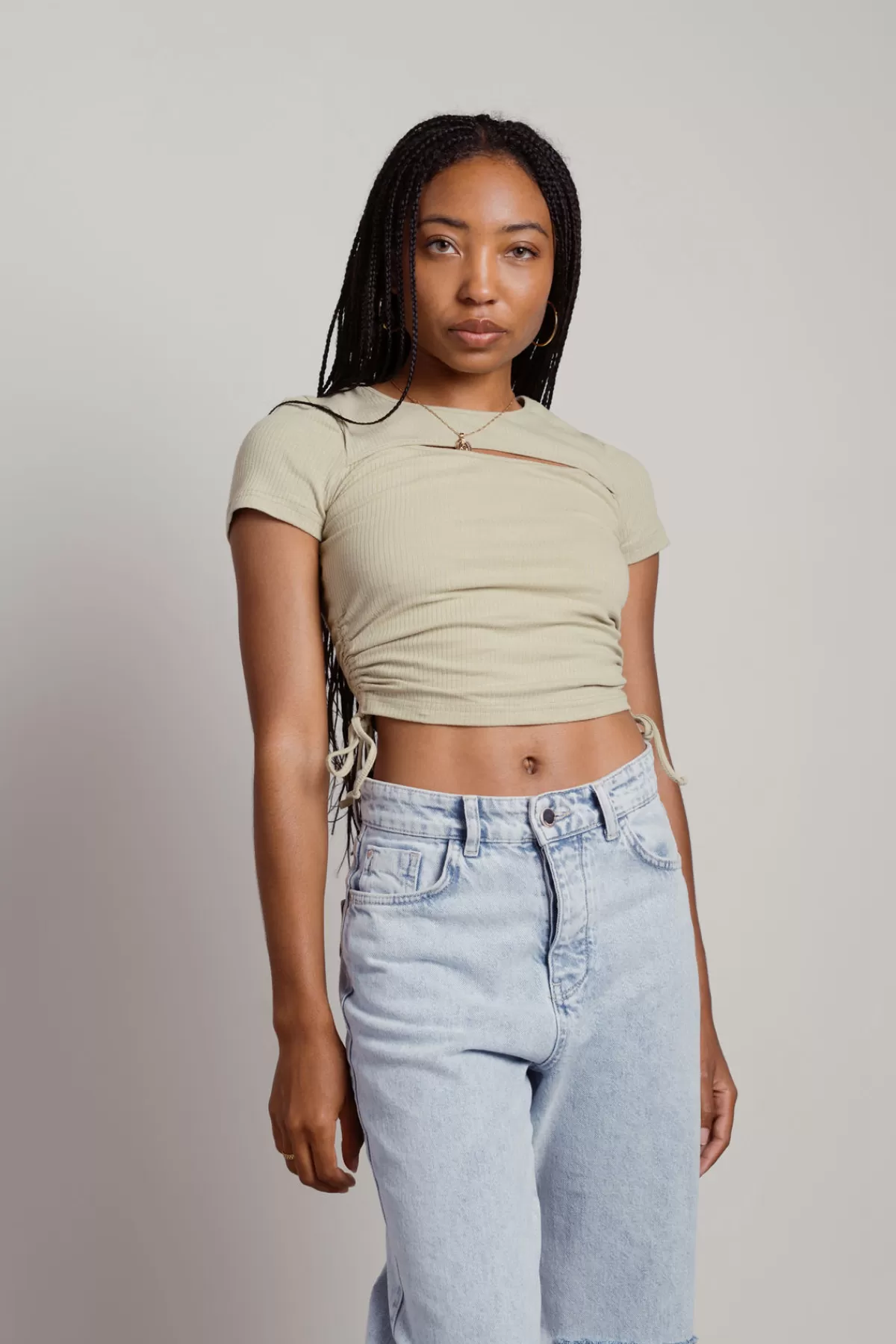 Tobi Meal Ticket Crop Top - * Tees | Crop Tops