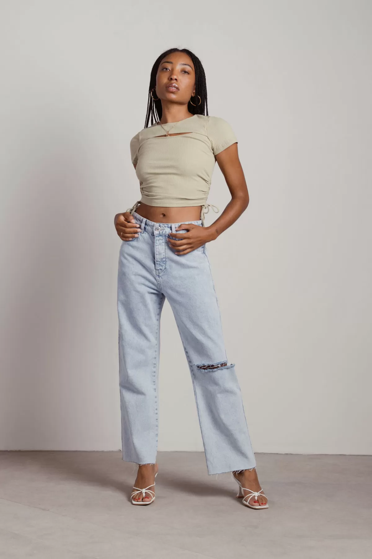 Tobi Meal Ticket Crop Top - * Tees | Crop Tops