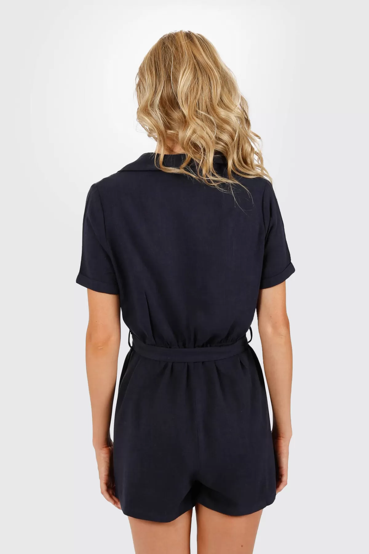 Tobi Meyer Belted Romper - * Resort Wear