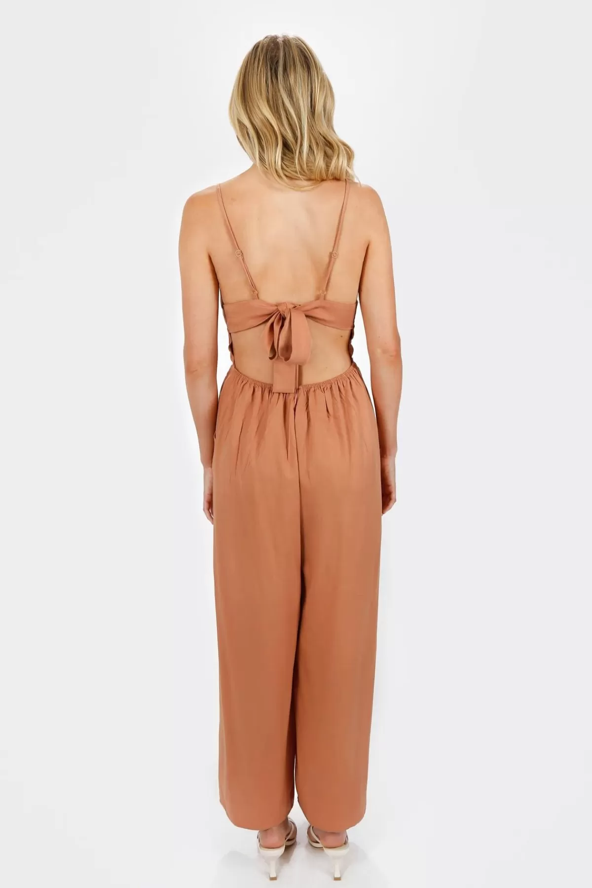 Tobi Micca Shirred Waist Jumpsuit - * Honeymoon Outfits | Bridal Party Outfits